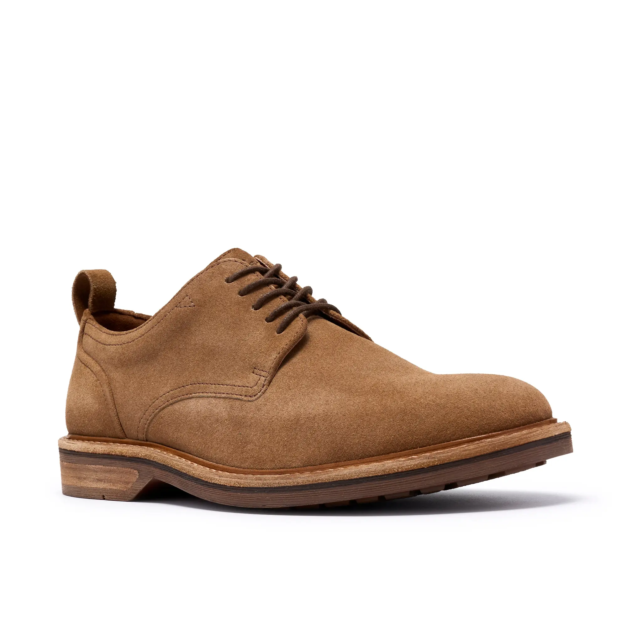Product image 4 of 6 of Clarks Men's Aldwin Lace Derby Shoes - Tan Suede