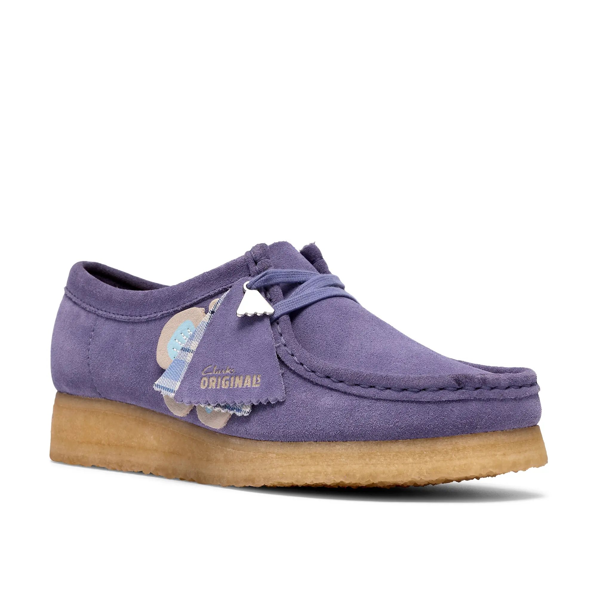 Product image 4 of 8 of Clarks Originals Women's Wallabee Shoes - Purple Interest
