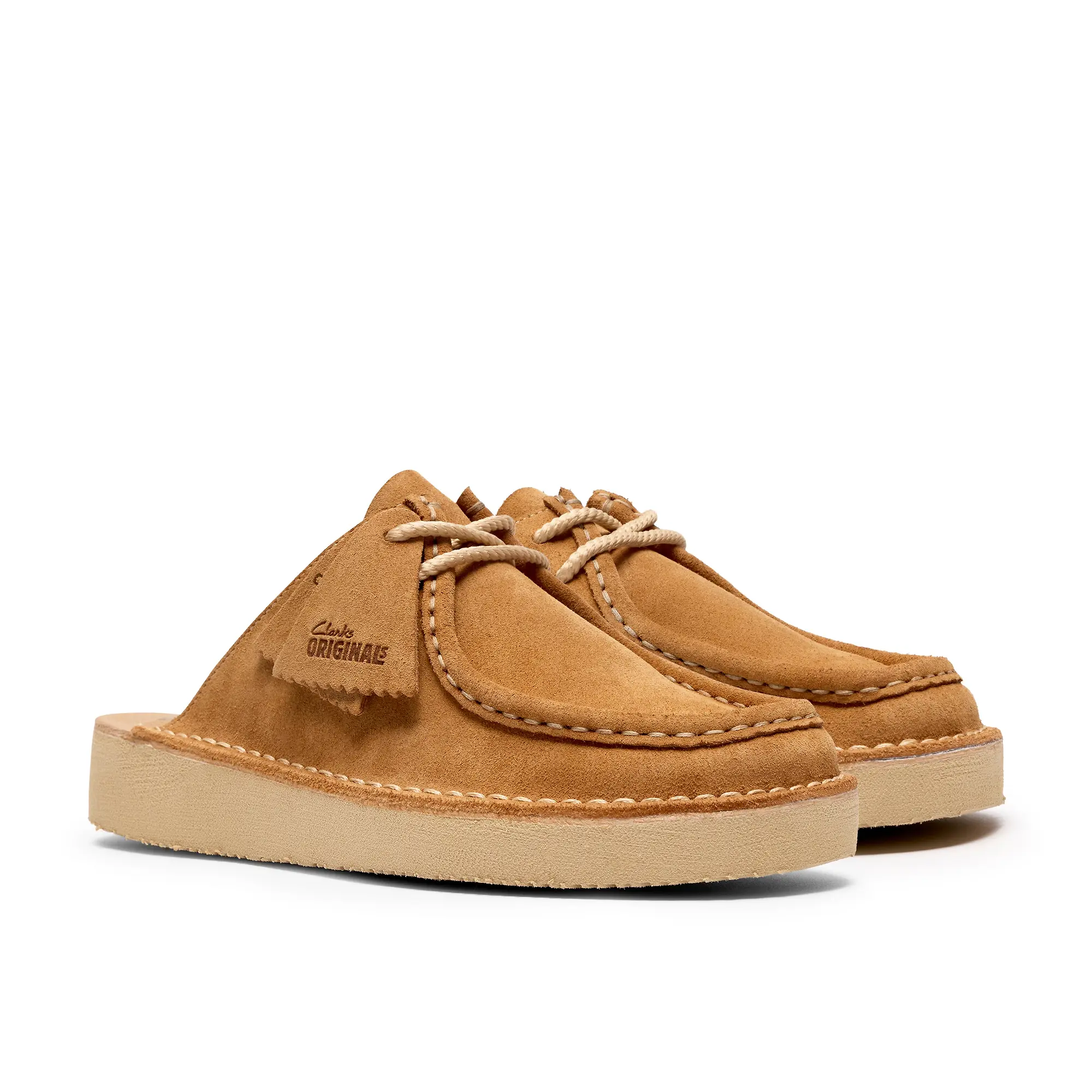 Product image 4 of 8 of Clarks Originals Women's Nomad Mules - Tan Suede