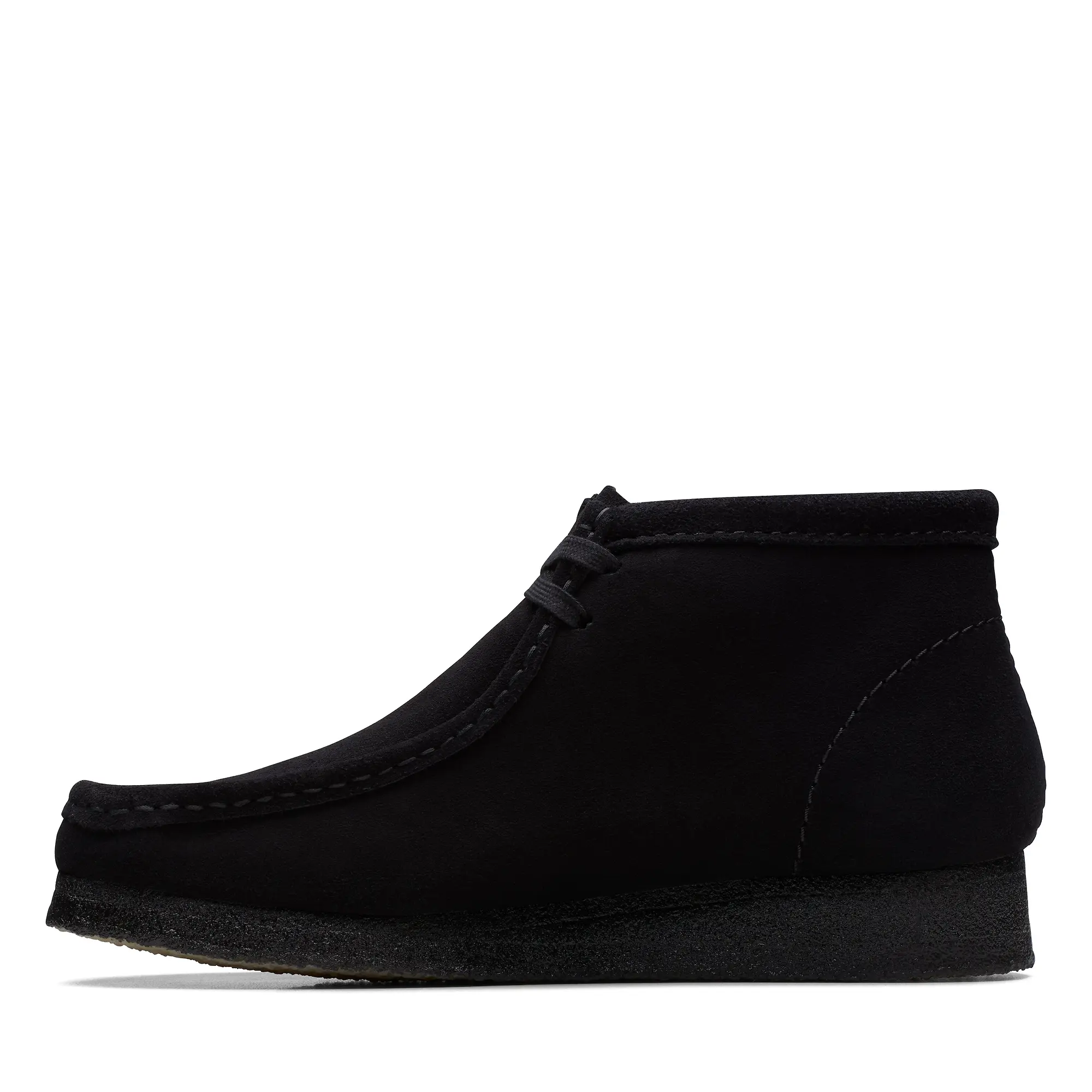 Product image 5 of 8 of Clarks Originals Men's Wallabee Boots - Black Suede