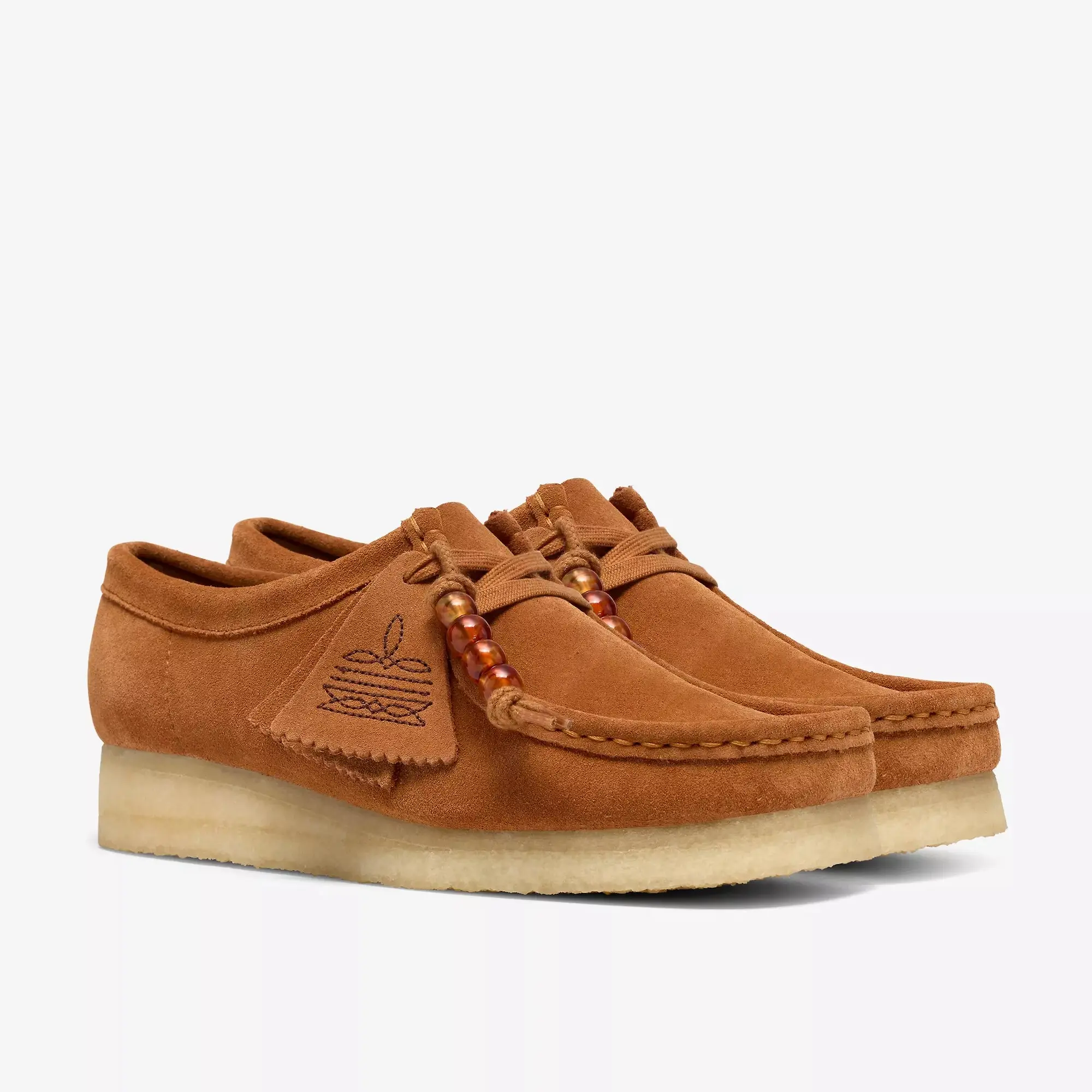 Product image 4 of 8 of Clarks Originals Women's Wallabee Shoes - Ginger Suede
