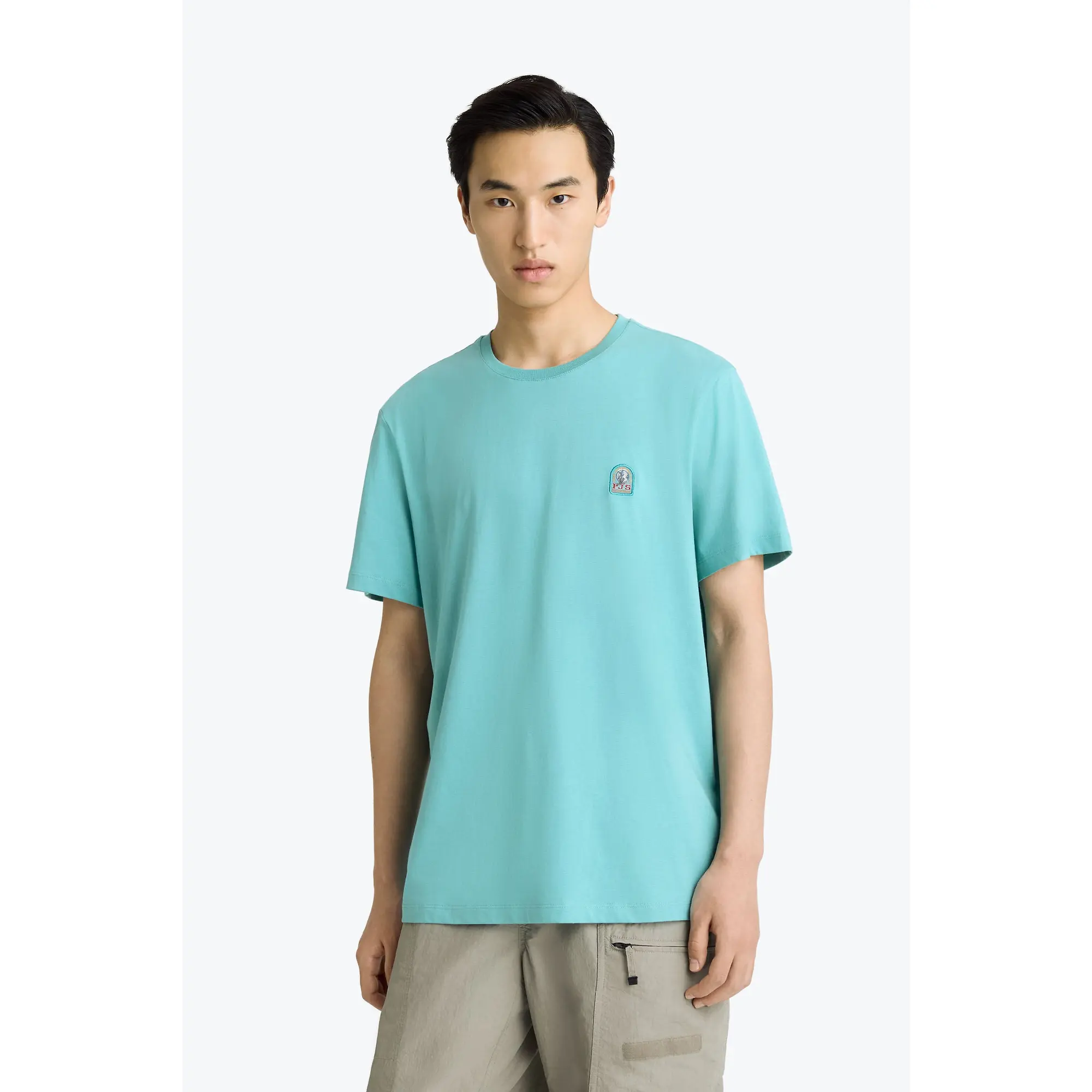 Product image 3 of 7 of Parajumpers Men's Patch T-Shirt - Ashen Sage