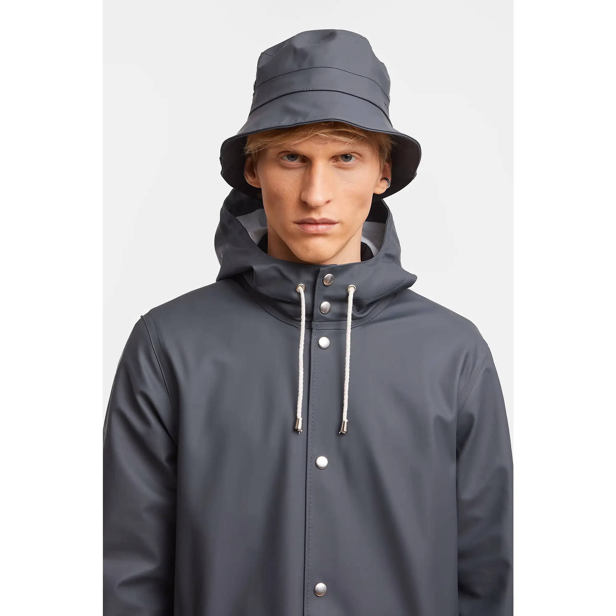 Product image 2 of 7 of Stutterheim Beckholmen Bucket Hat - Charcoal