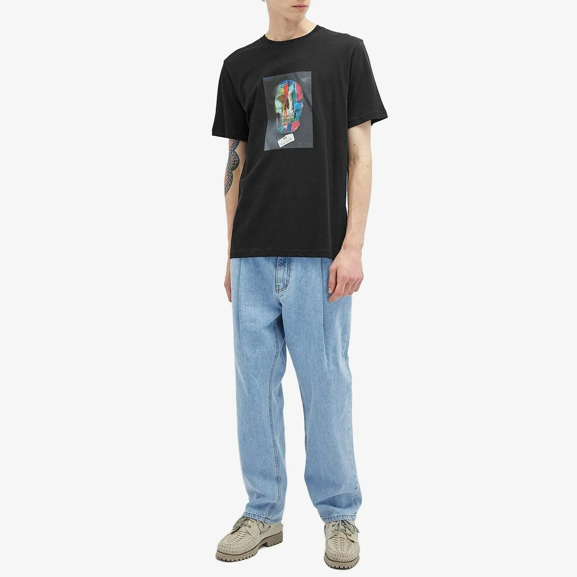 Product image 4 of 5 of Paul Smith Men's Regular Fit Skull T-Shirt - Black