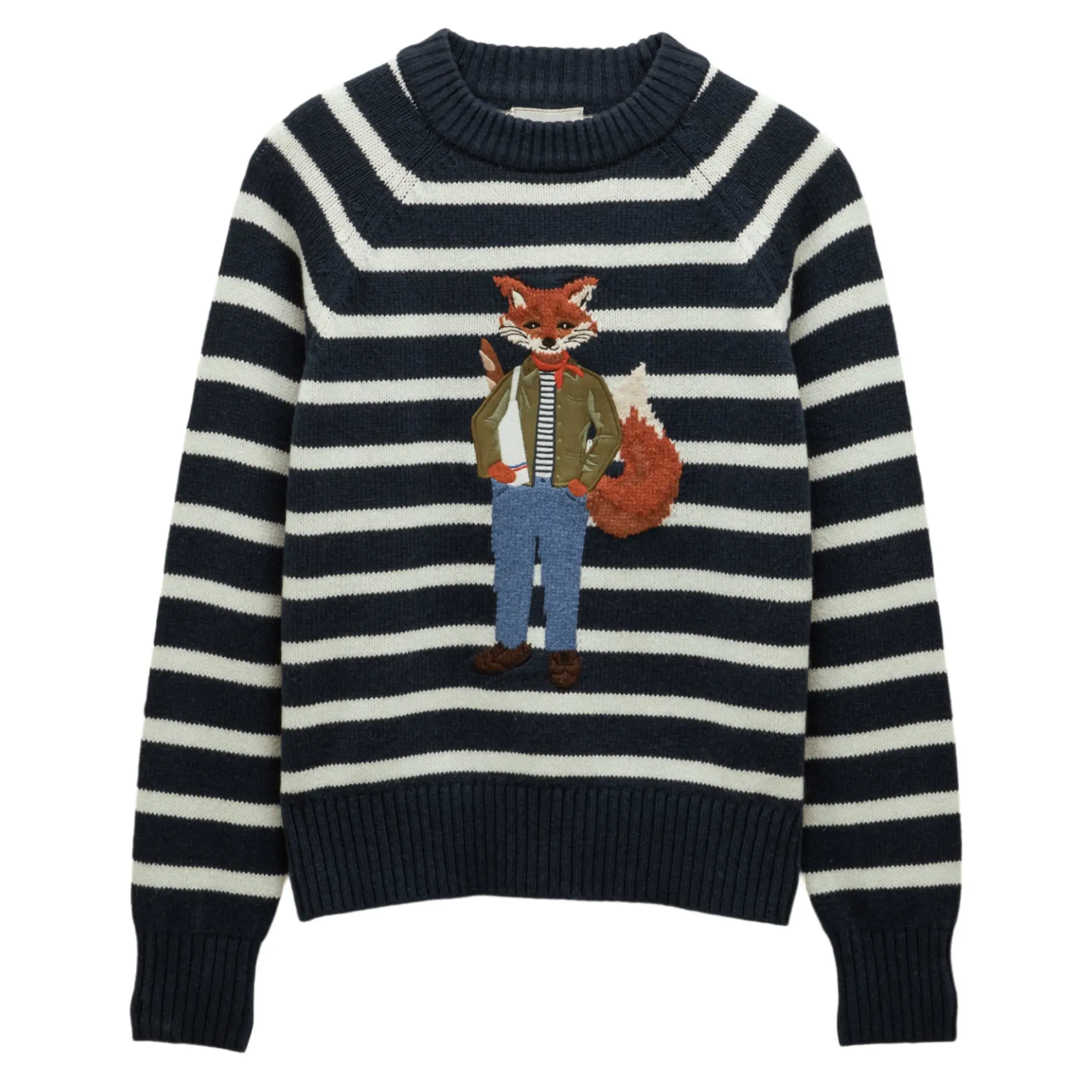 Product image 1 of 6 of Joules Women's Renard Jonty Intarsia Knit Jumper - Navy