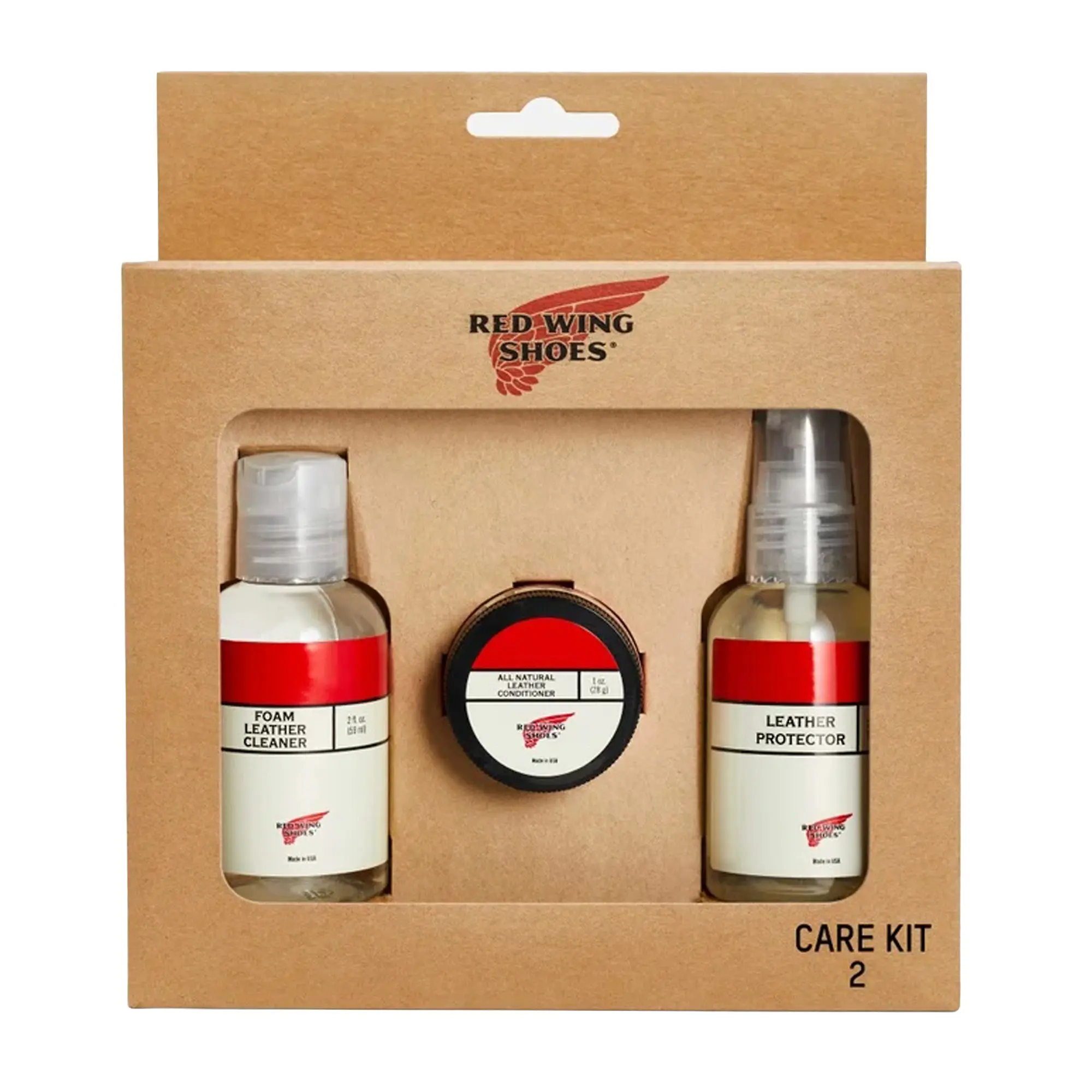 Product image 1 of 1 of Red Wing Mini Care Kit #2 - Full-Grain & Nubuck Leathers - Style 98018