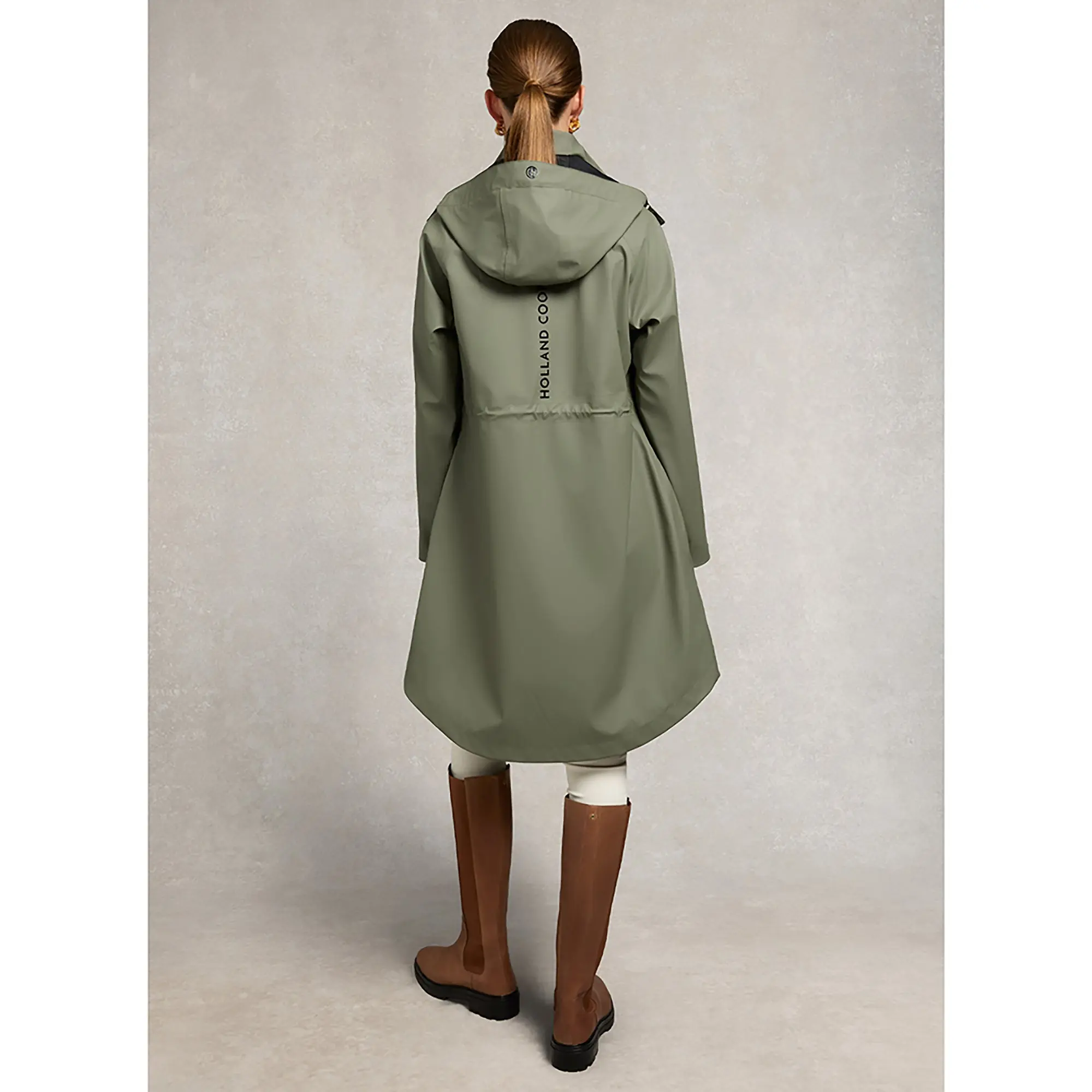 Product image 6 of 12 of Holland Cooper Women's Chartwell Rain Parka - Sage