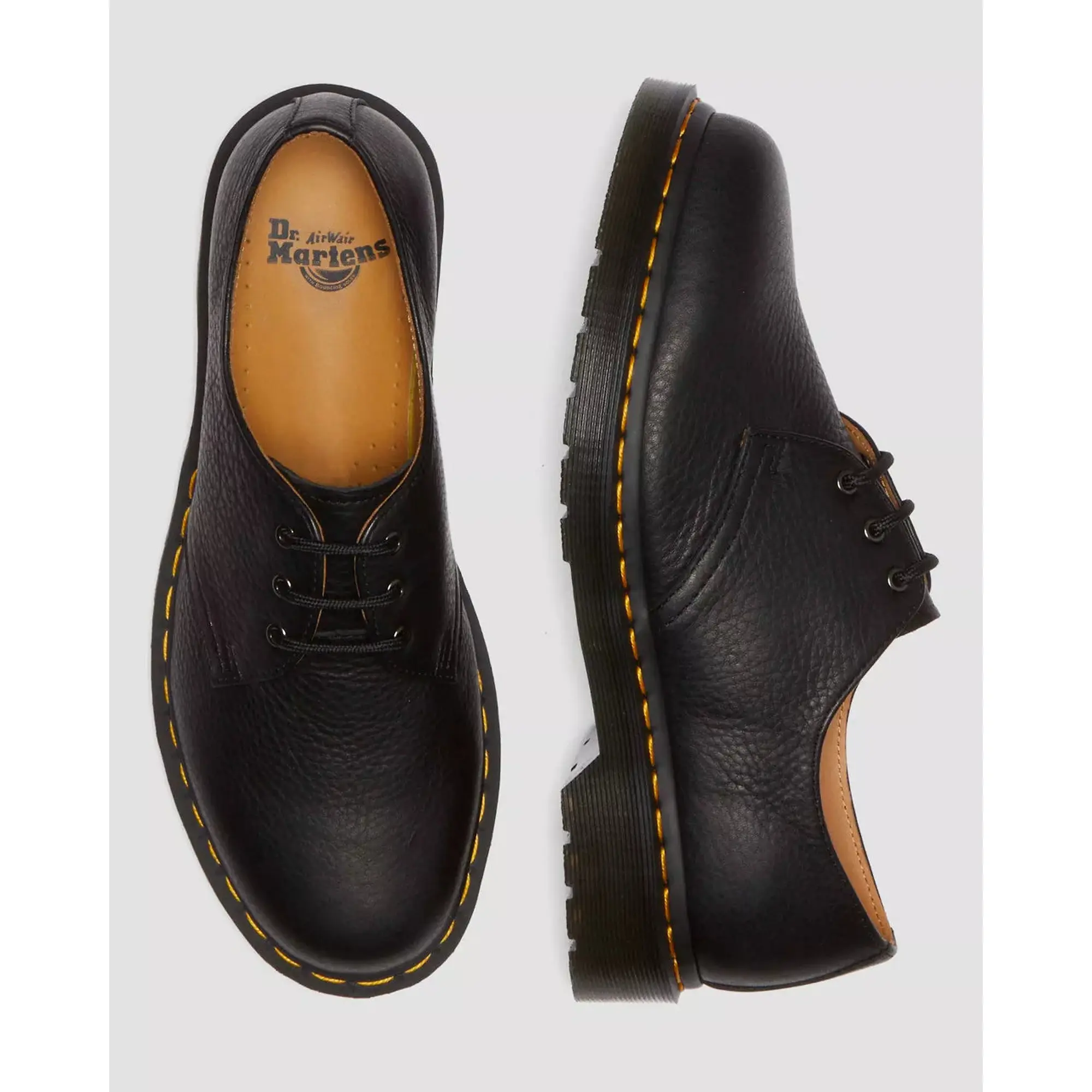 Product image 8 of 9 of Dr Martens Unisex 1461 Ambassador Soft Leather Oxford Shoes - Black