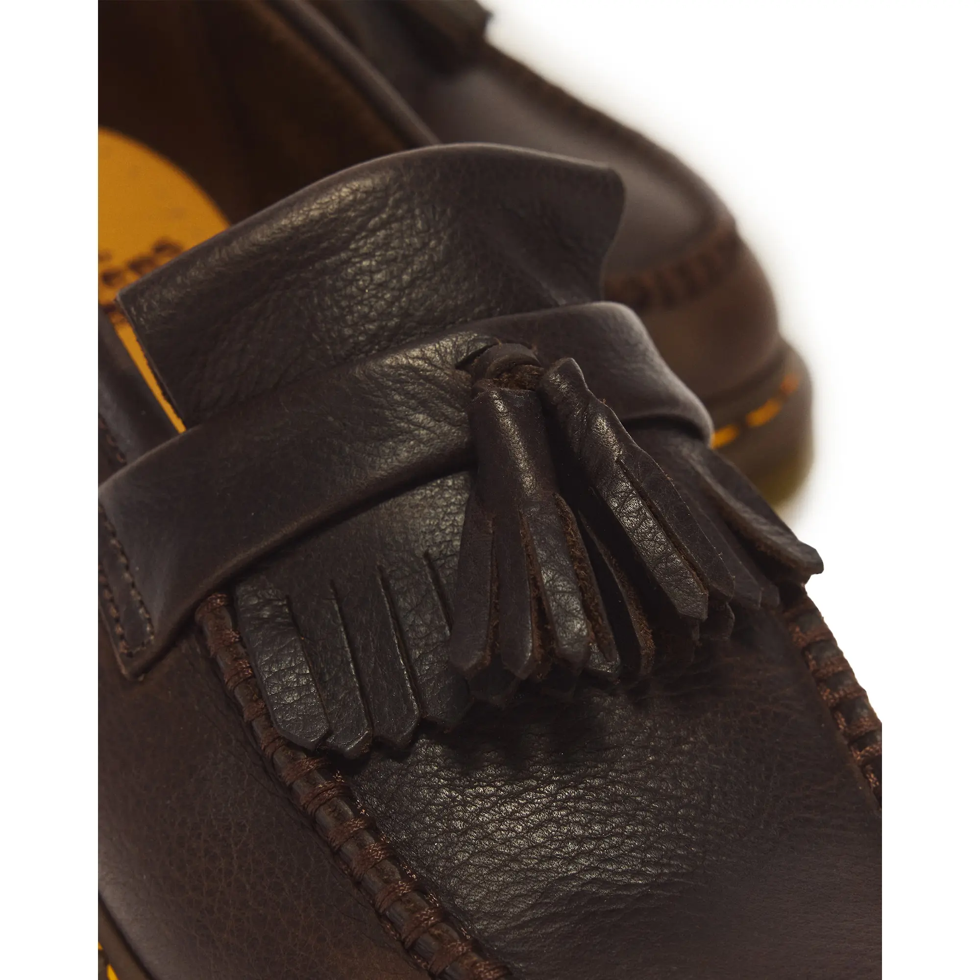 Product image 3 of 8 of Dr Martens Adrian Ambassador Soft Leather Tassel Loafers - Dark Brown