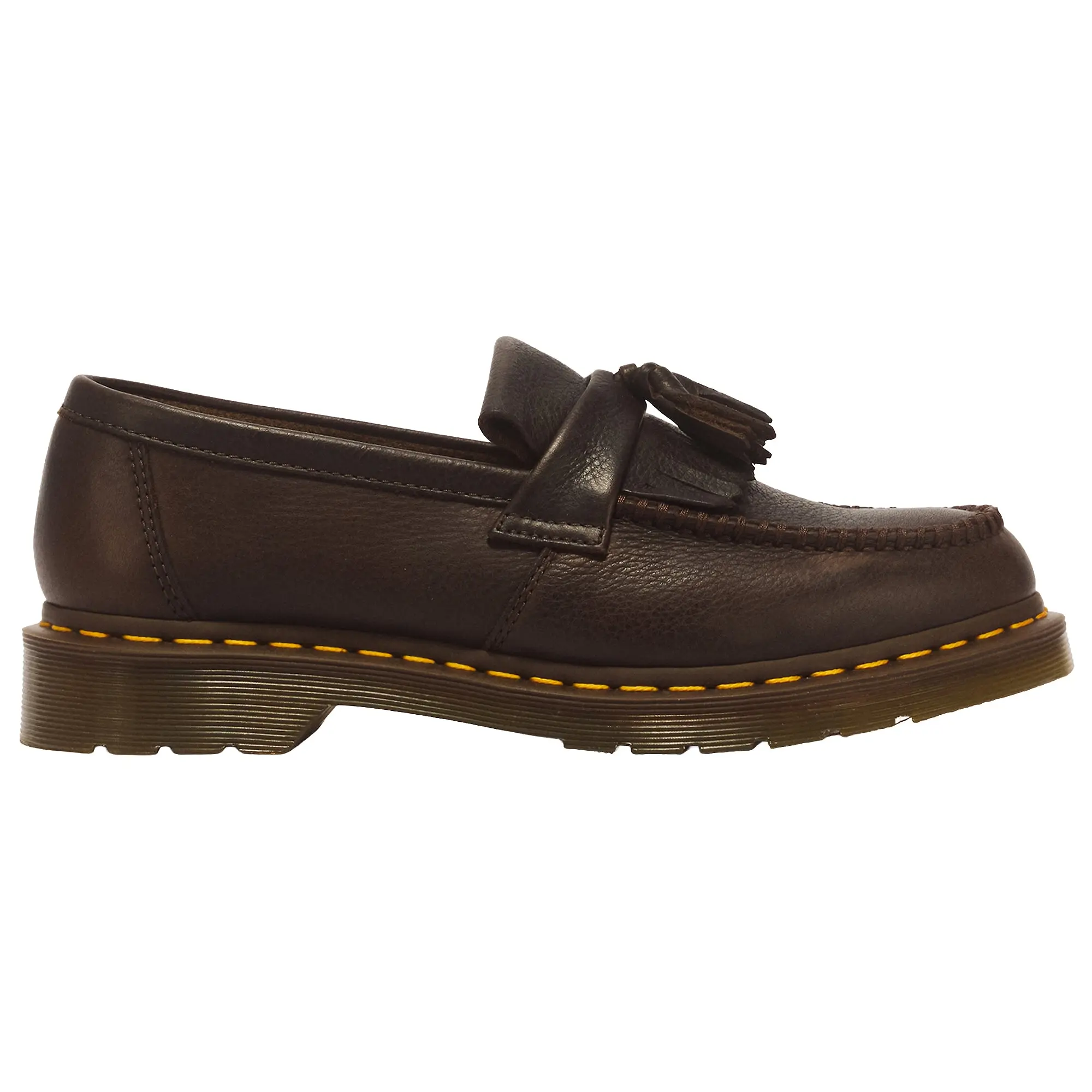 Product image 1 of 8 of Dr Martens Adrian Ambassador Soft Leather Tassel Loafers - Dark Brown