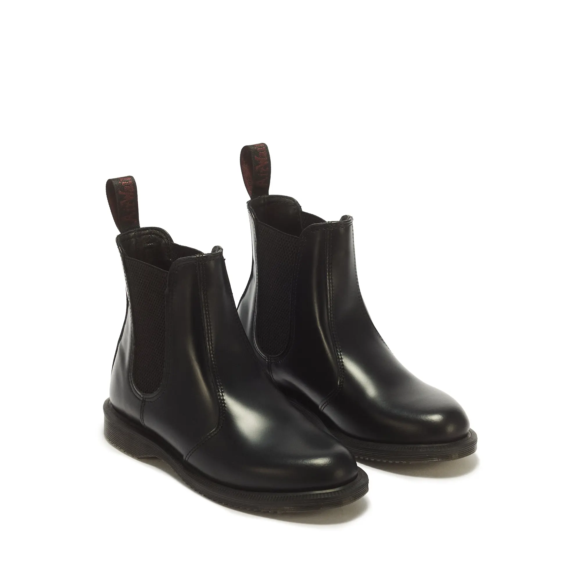 Product image 4 of 7 of Dr Martens Women's Flora Smooth Leather Chelsea Boots - Black