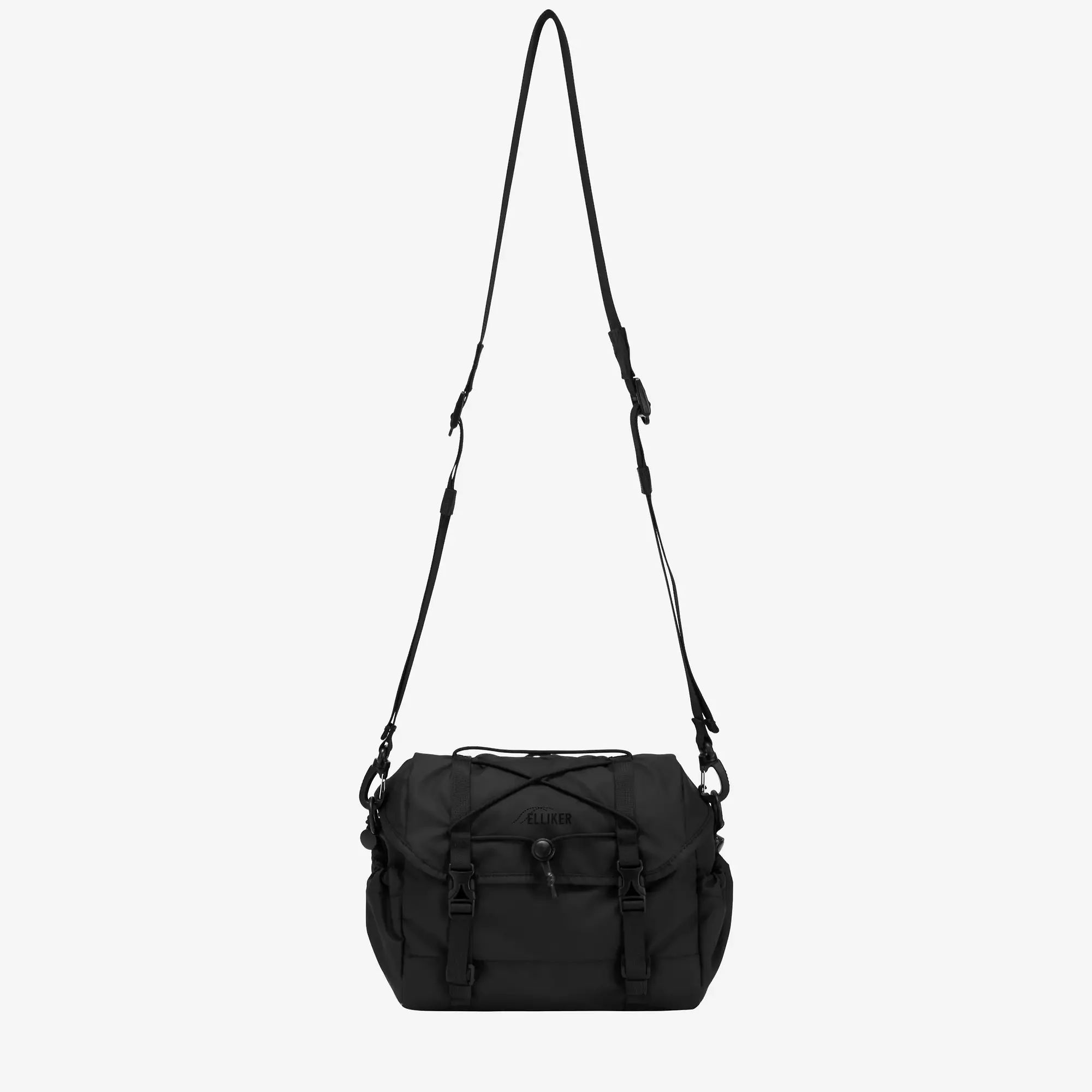 Product image 3 of 15 of Elliker Oaken Bike Handlebar Cross-Body Bag - Black