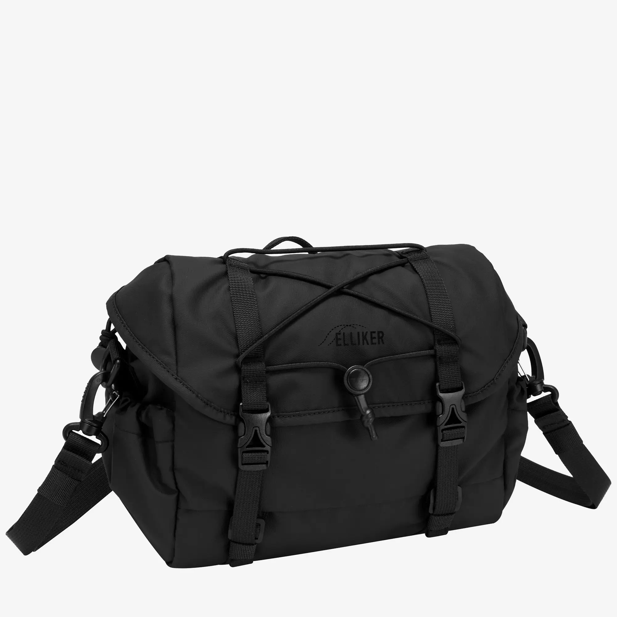 Product image 14 of 15 of Elliker Oaken Bike Handlebar Cross-Body Bag - Black