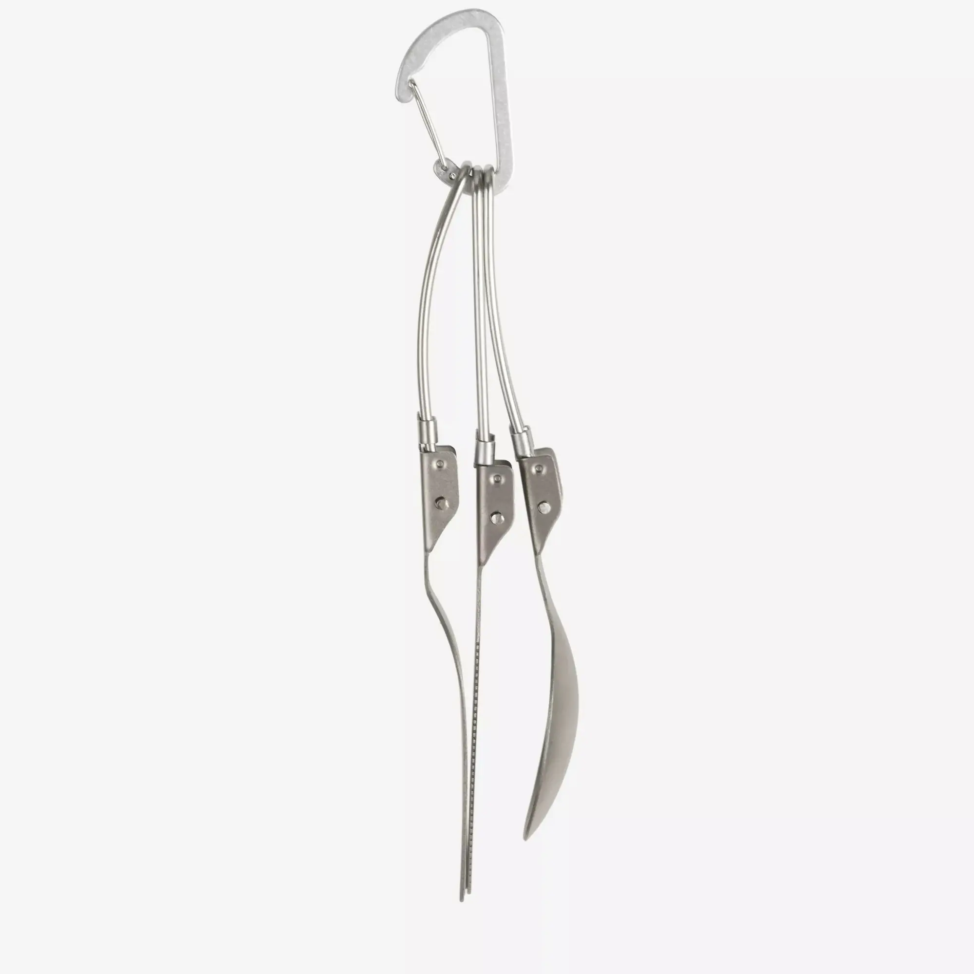 Product image 2 of 10 of Elliker Beldon Titanium 3 Piece Foldable Cutlery