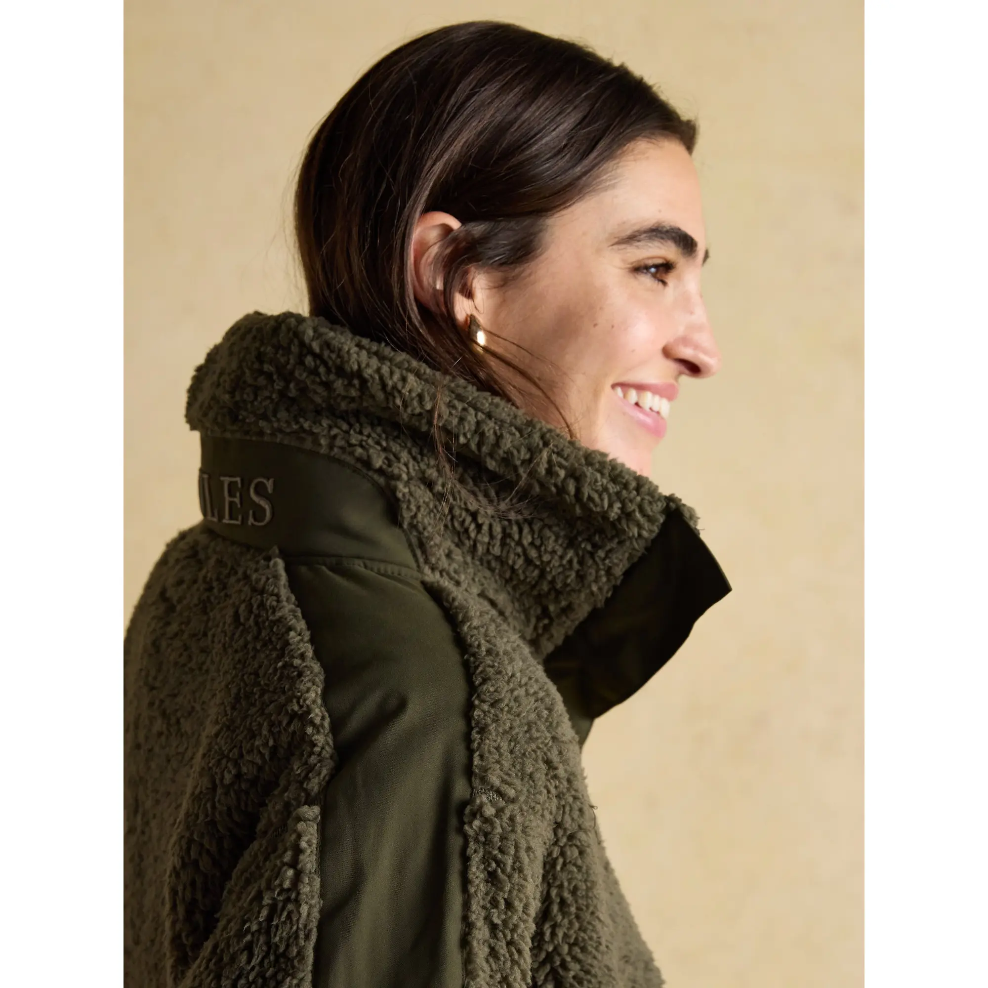 Product image 7 of 8 of Joules Women's Tilly Quarter Zip Fleece - Green