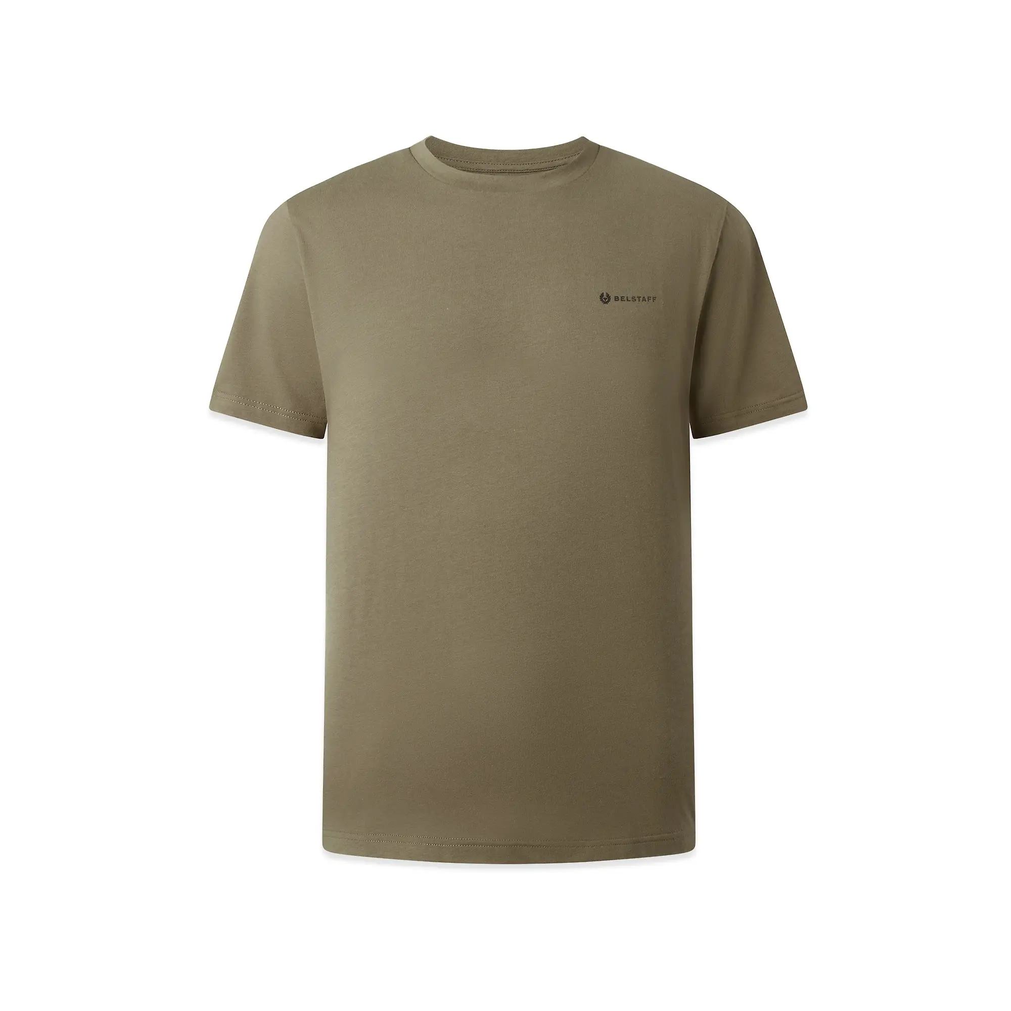 Product image 3 of 6 of Belstaff Men's 3 Pack Cotton Jersey T-Shirt - Olive / Khaki Green / Pale Stone