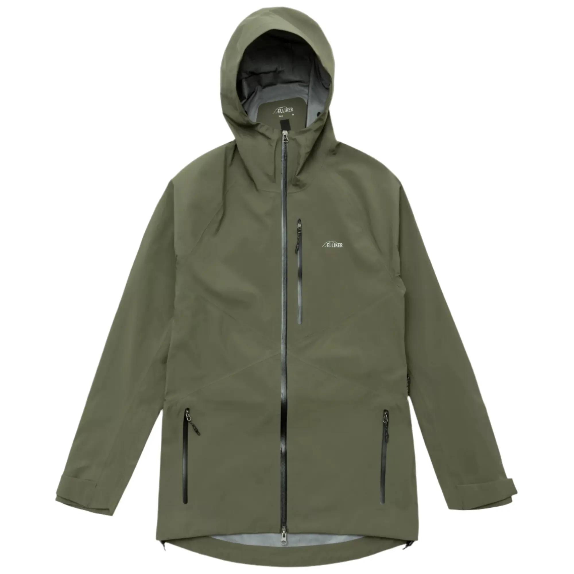 Product image 1 of 20 of Elliker Unisex Ayre 3L Waterproof Shell Jacket - Khaki