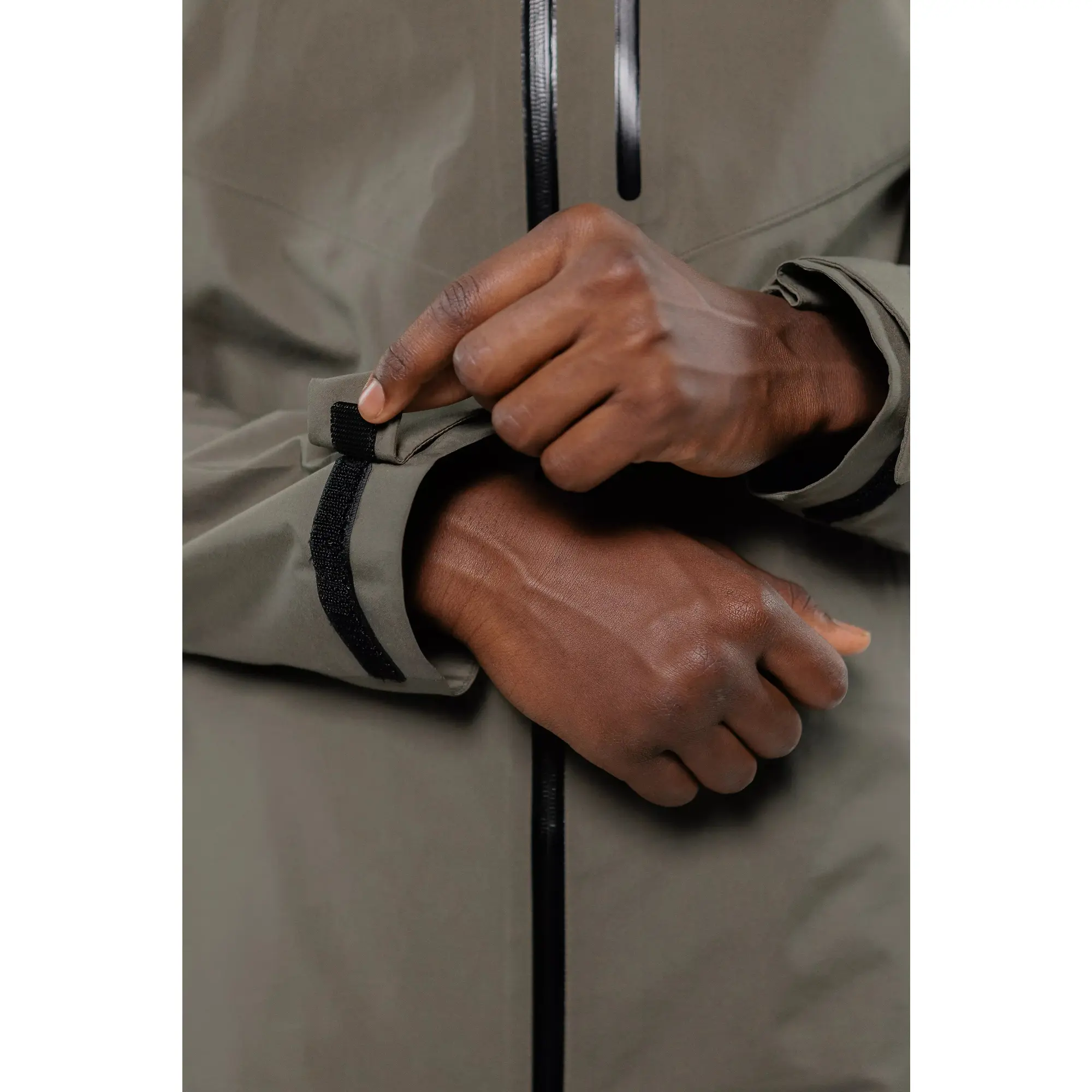 Product image 9 of 20 of Elliker Unisex Ayre 3L Waterproof Shell Jacket - Khaki