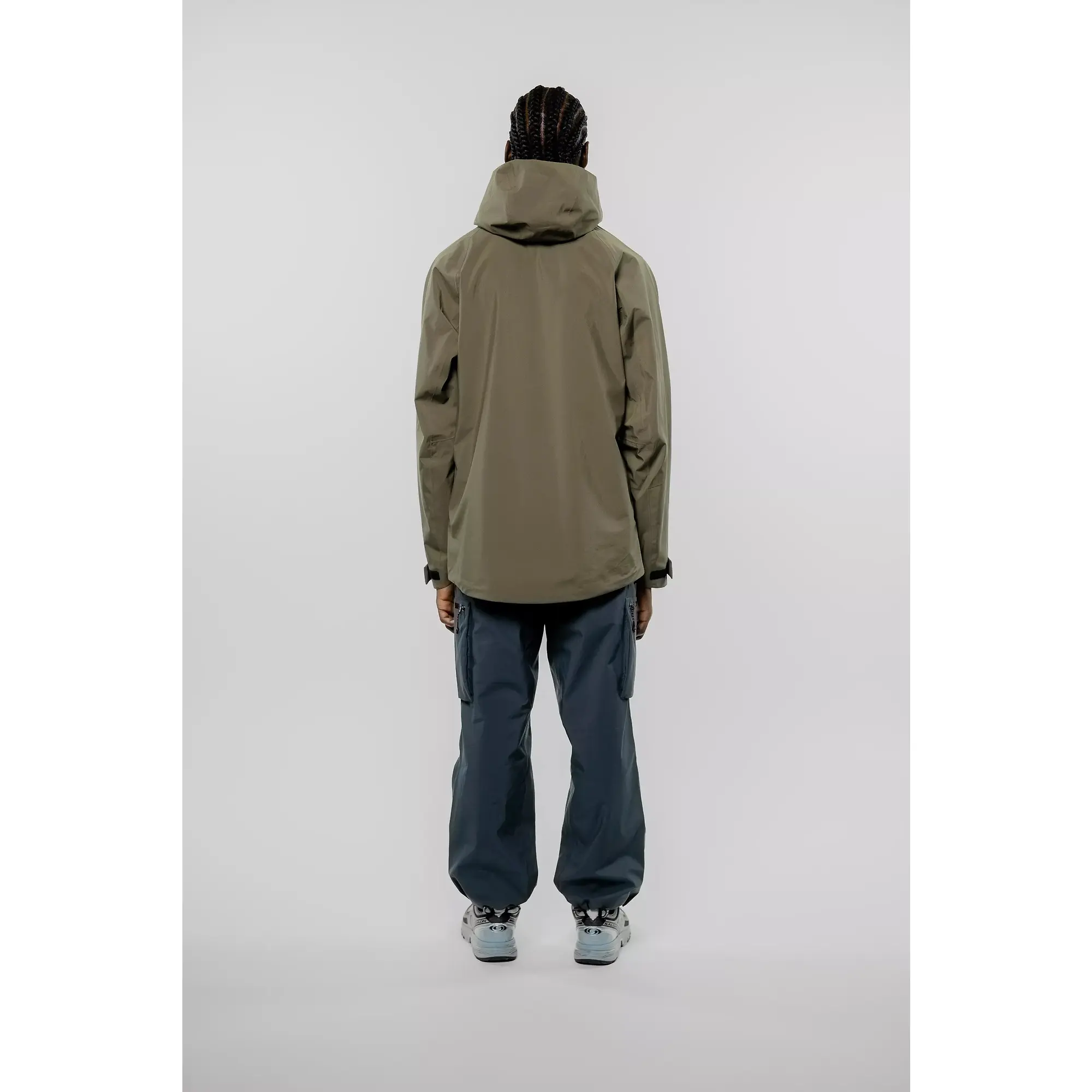 Product image 4 of 20 of Elliker Unisex Ayre 3L Waterproof Shell Jacket - Khaki