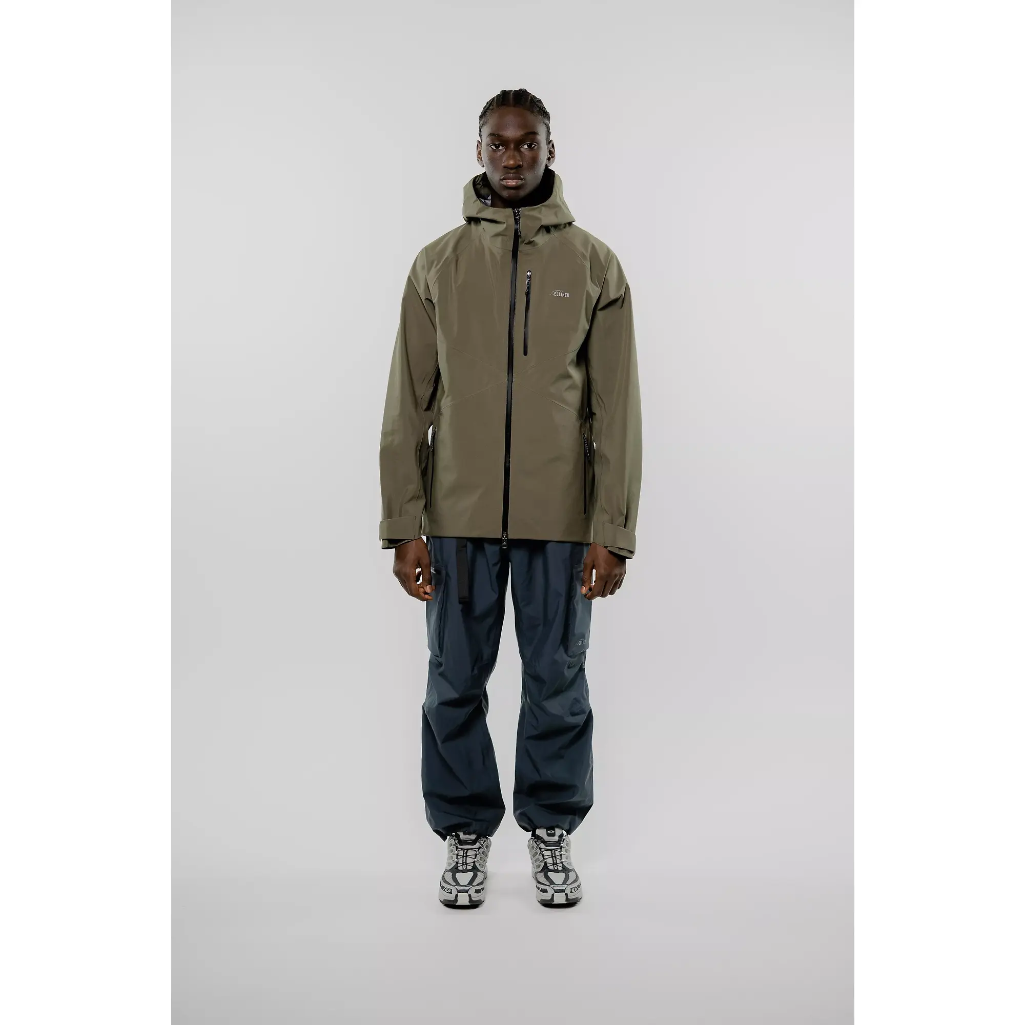 Product image 2 of 20 of Elliker Unisex Ayre 3L Waterproof Shell Jacket - Khaki
