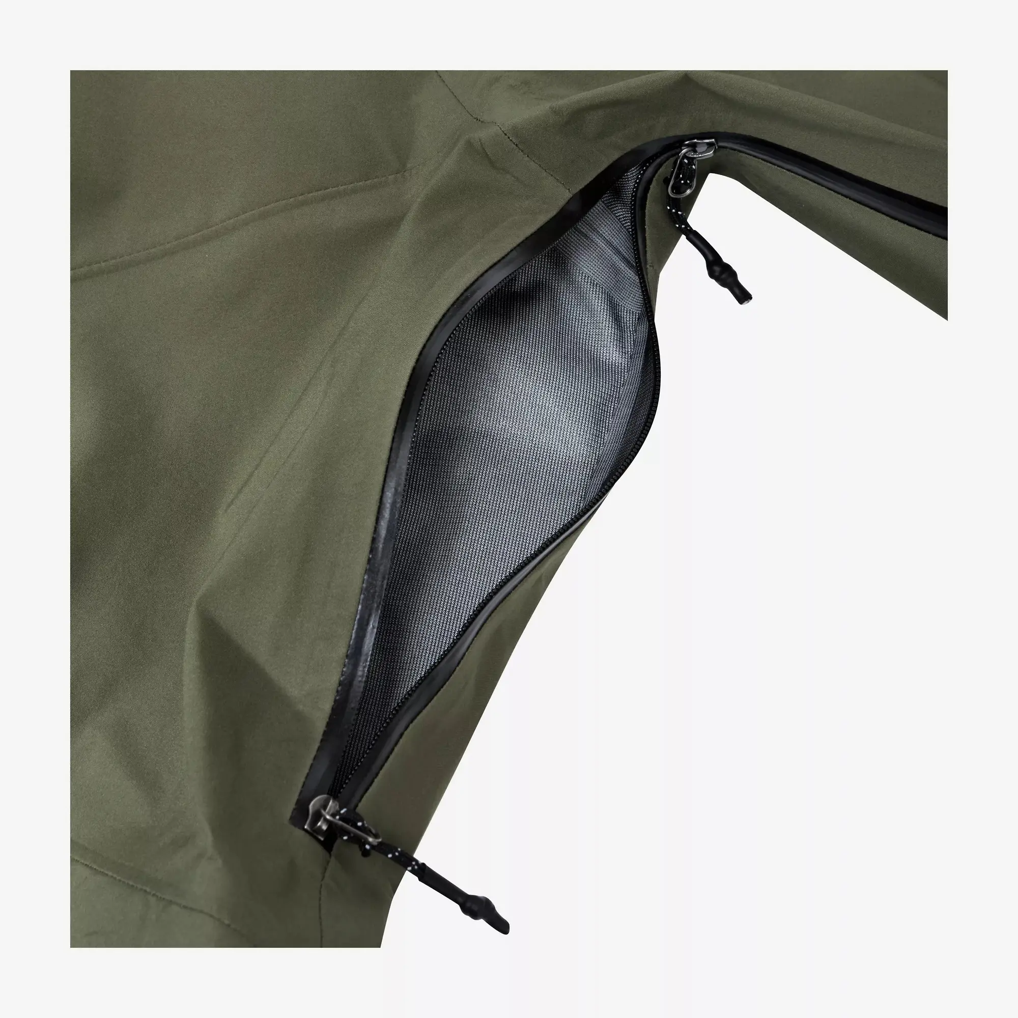 Product image 19 of 20 of Elliker Unisex Ayre 3L Waterproof Shell Jacket - Khaki
