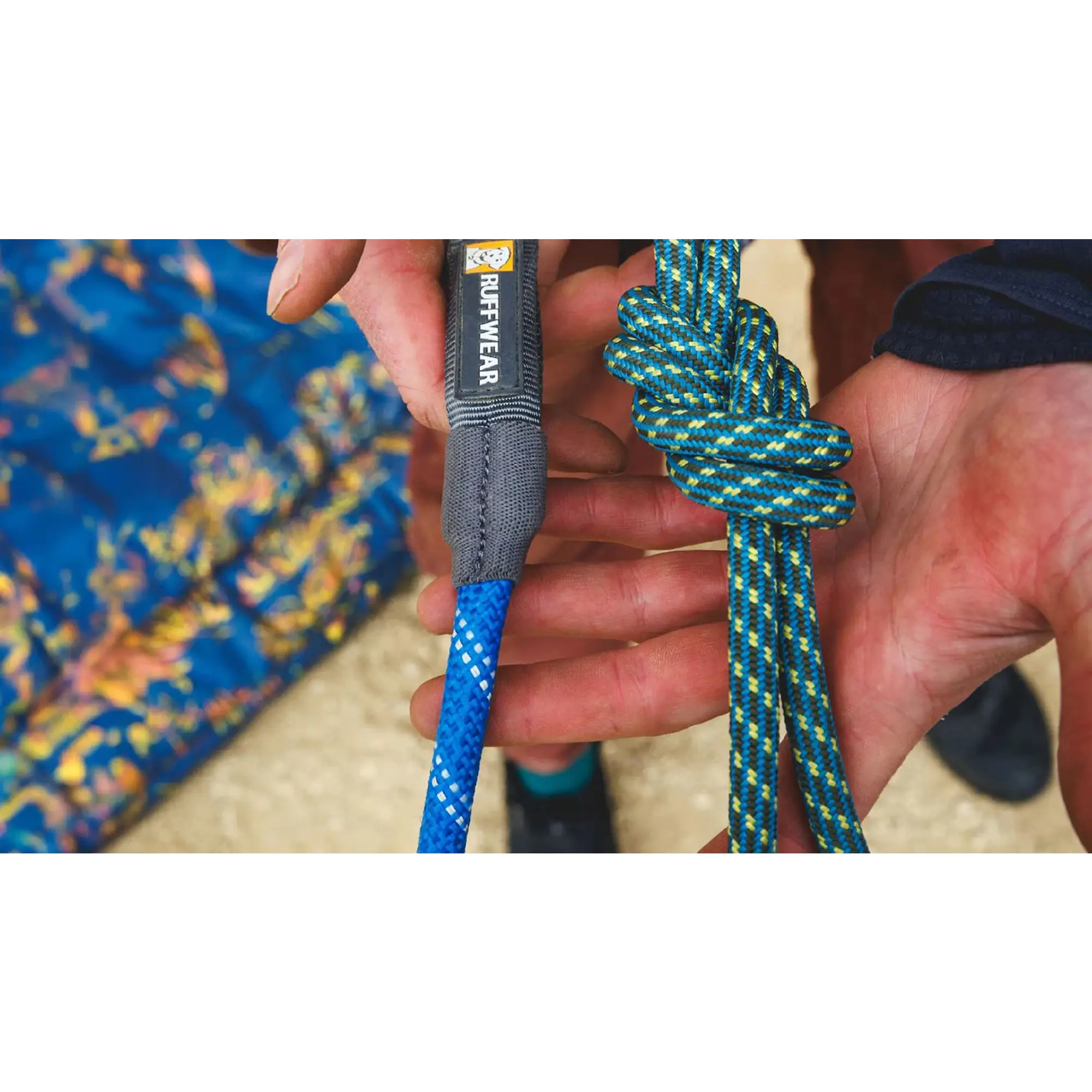 Product image 10 of 11 of RUFFWEAR Knot-a-Leash Rope Dog Lead (Large) - Obsidian Black