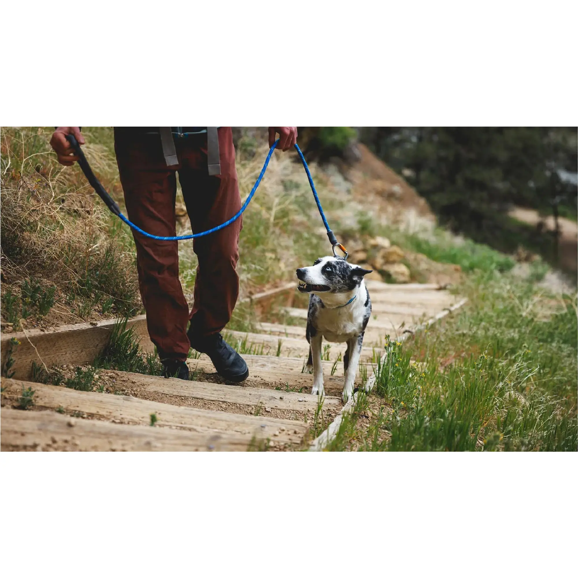 Product image 8 of 11 of RUFFWEAR Knot-a-Leash Rope Dog Lead (Large) - Obsidian Black