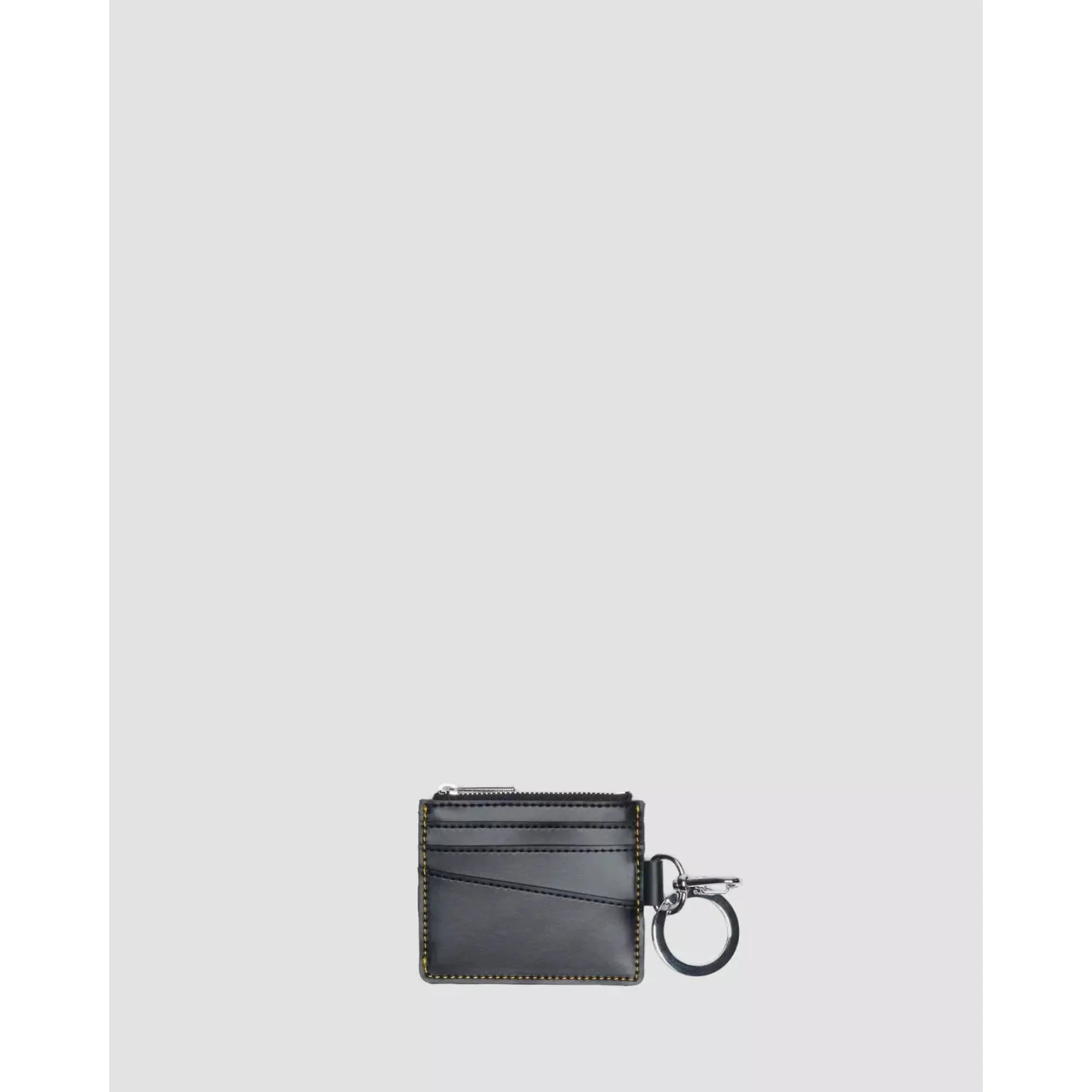Product image 5 of 9 of Dr Martens Kiev Leather Cardholder Keyring - Black
