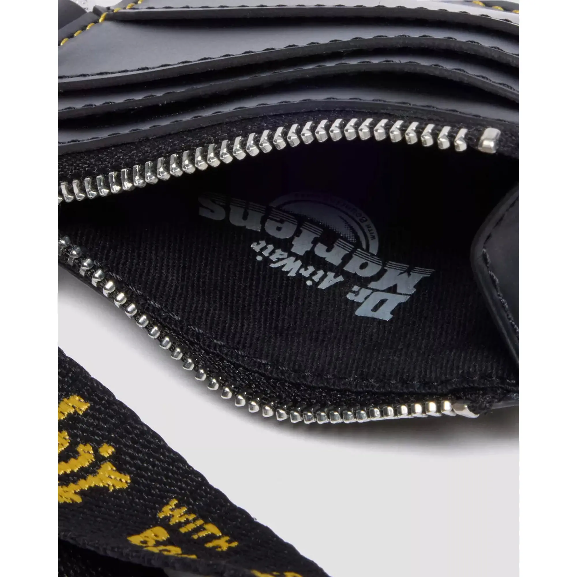 Product image 8 of 9 of Dr Martens Kiev Leather Cardholder Keyring - Black