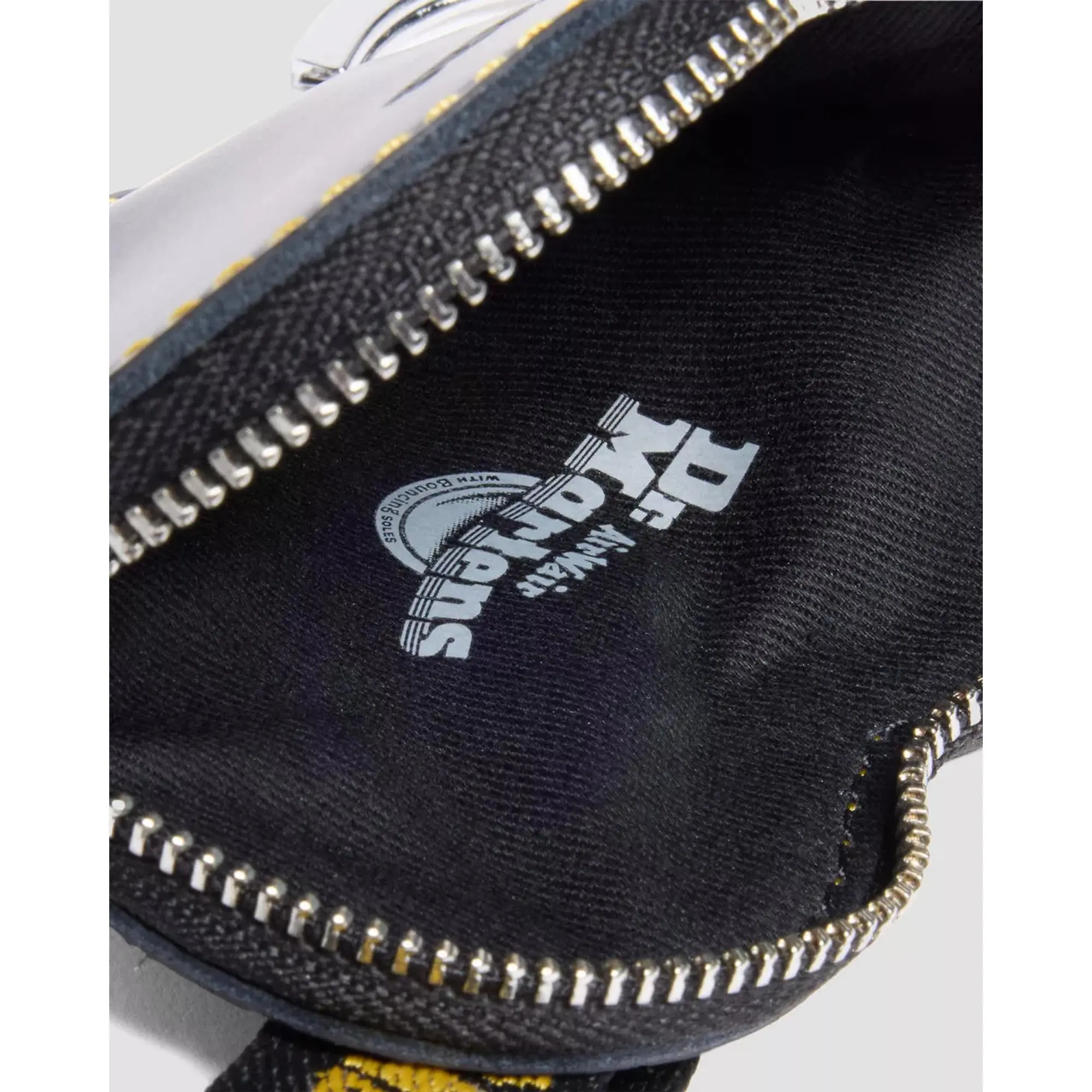 Product image 8 of 10 of Dr. Martens Leather Heart Shaped Keyring Purse - Black