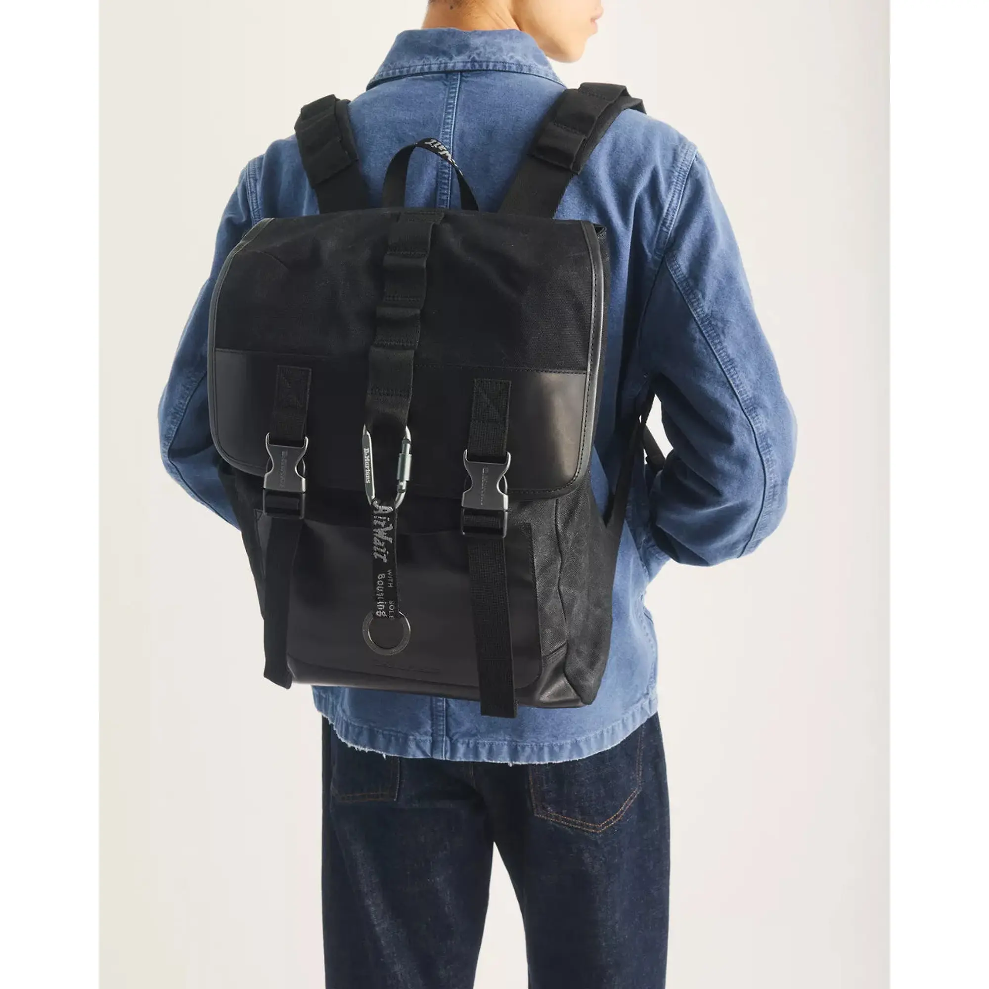 Product image 2 of 8 of Dr Martens Waxed Canvas Utility Backpack - Black