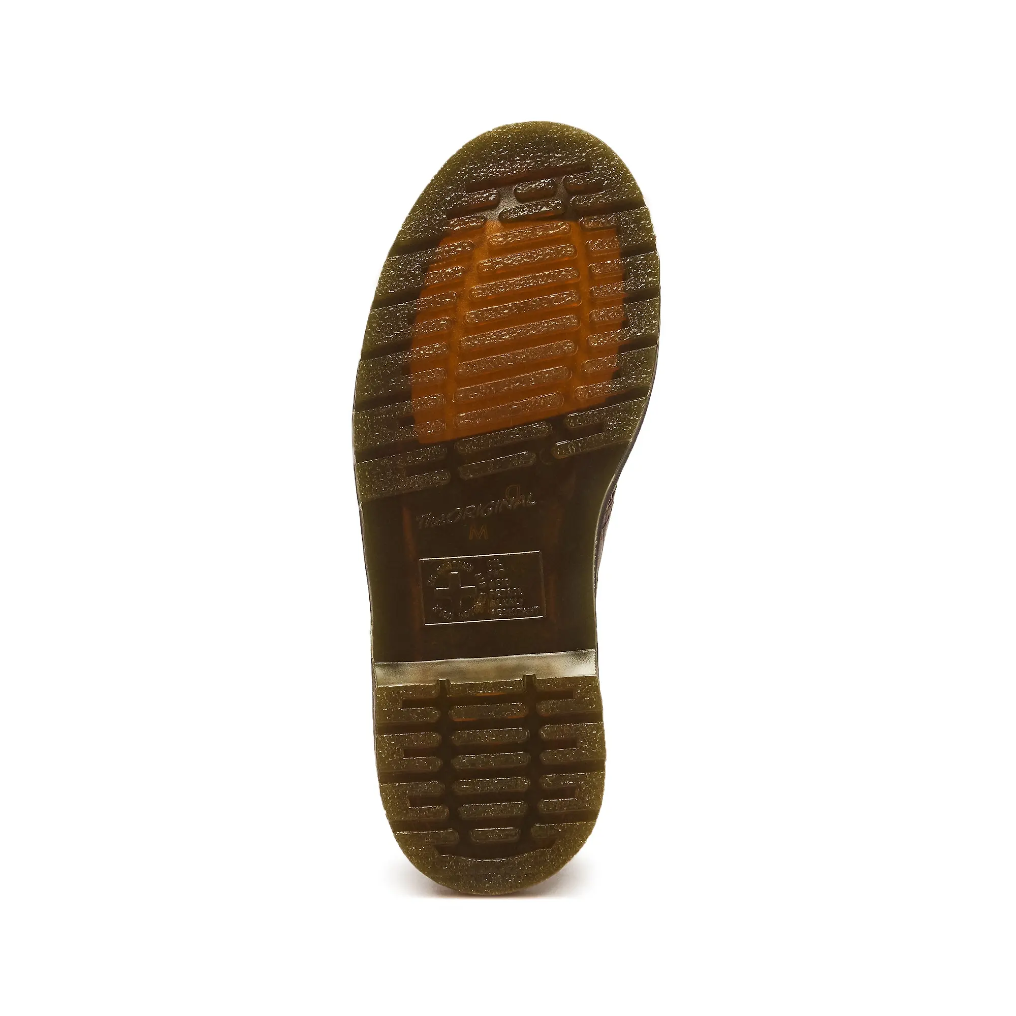 Product image 7 of 8 of Dr Martens Women's 1461 Floral Emboss 3 Eye Crazy Horse Leather Shoes - Dark Brown