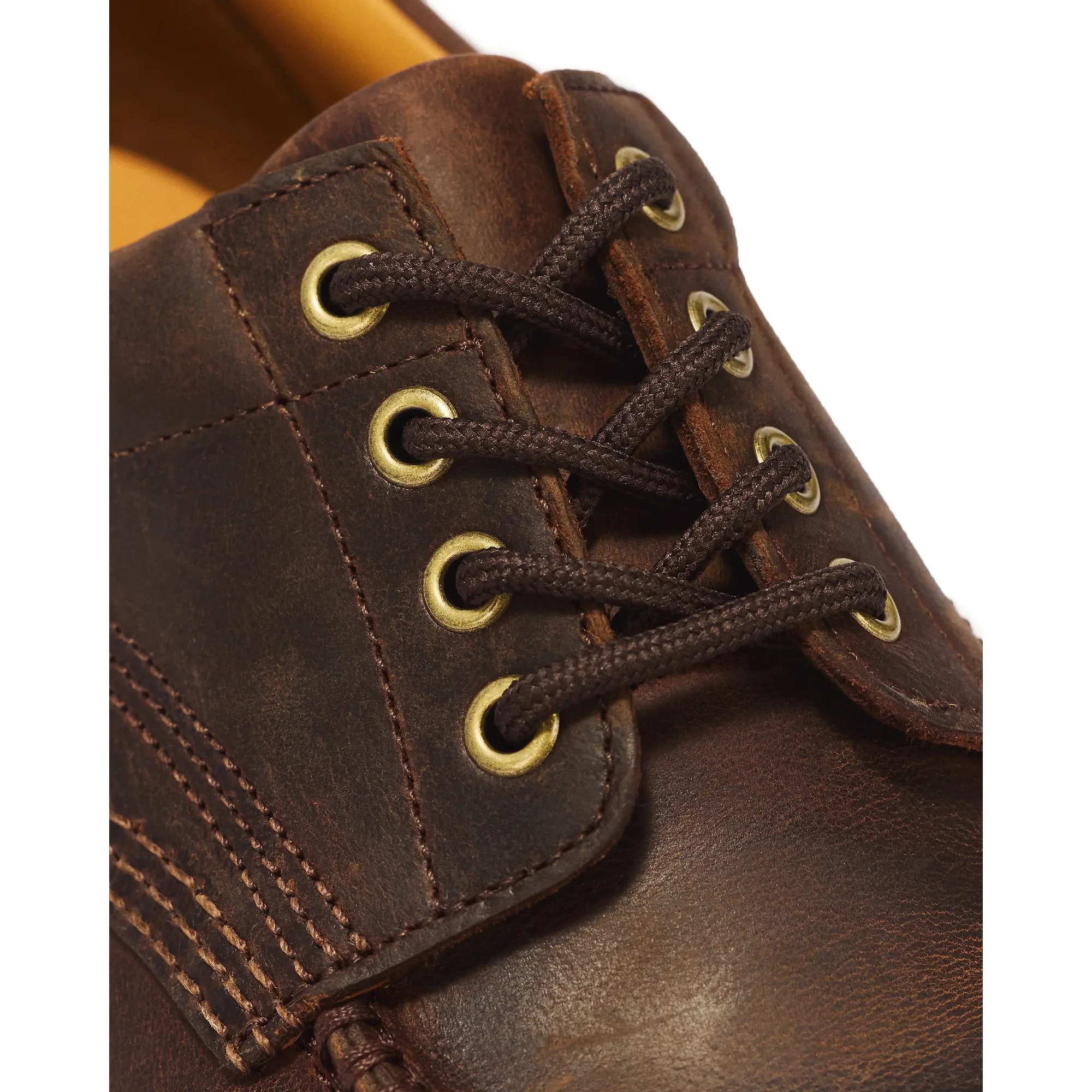 Product image 2 of 7 of Dr Martens Unisex Lowell 4 Eye Crazy Horse Shoes - Dark Brown