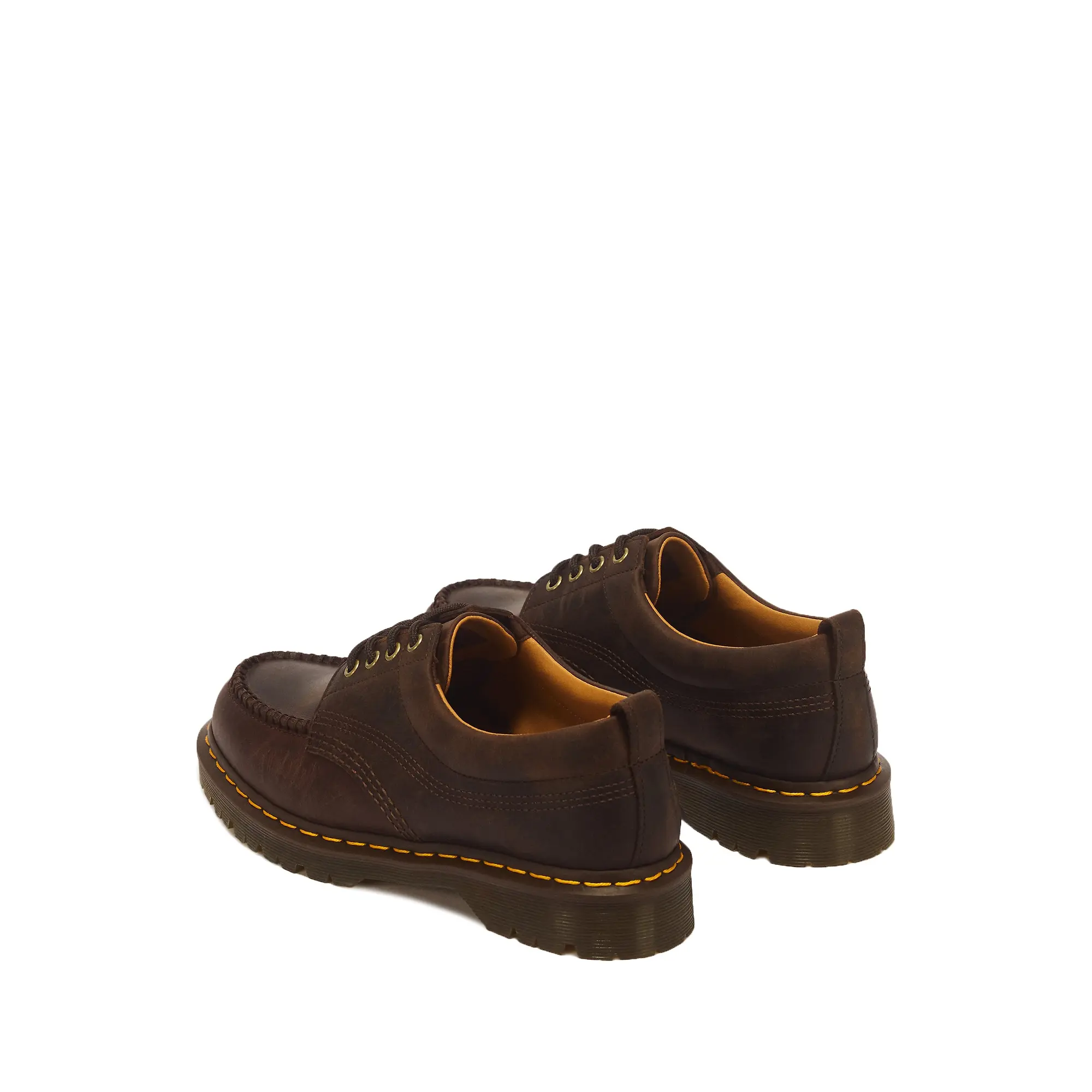 Product image 5 of 7 of Dr Martens Unisex Lowell 4 Eye Crazy Horse Shoes - Dark Brown