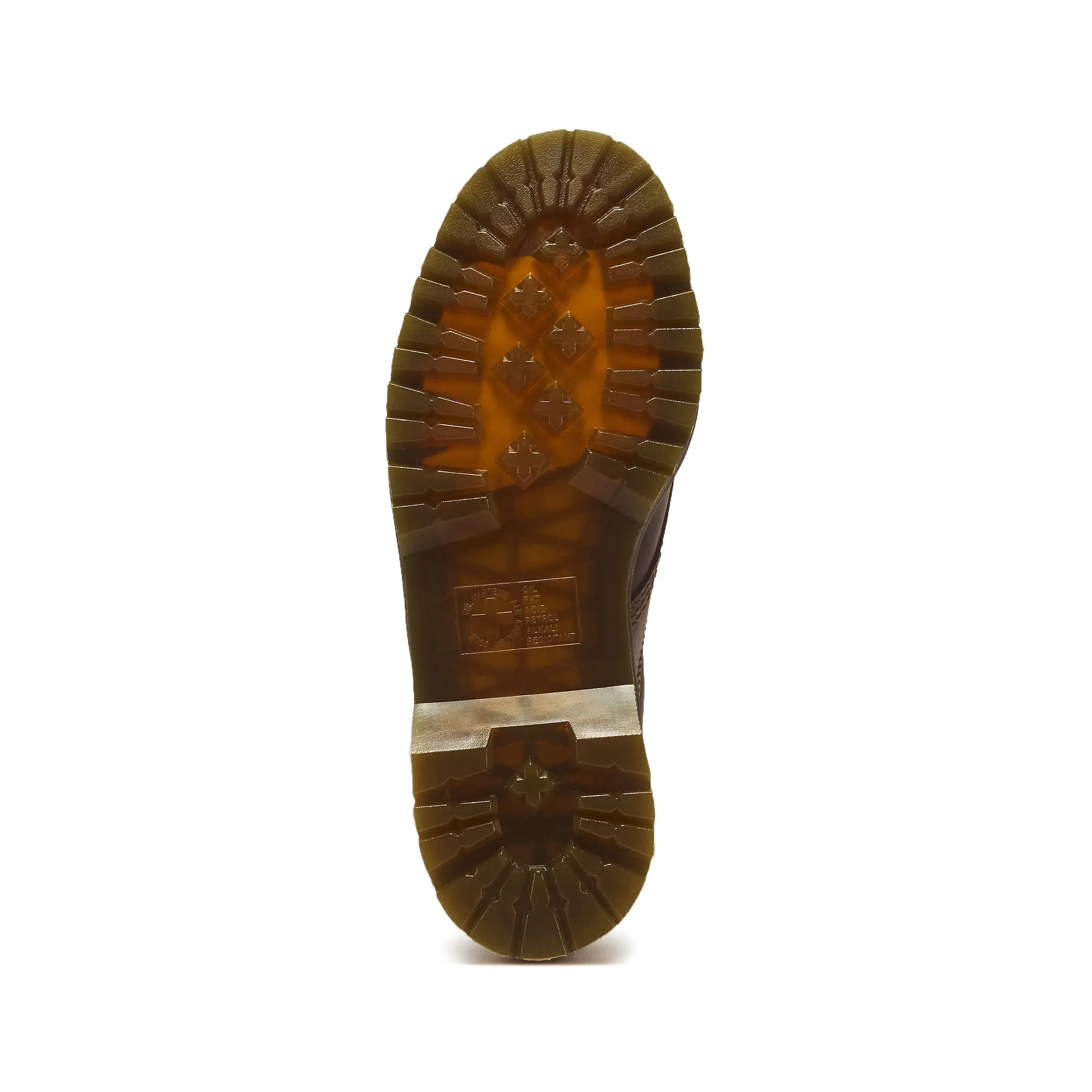 Product image 6 of 7 of Dr Martens Unisex Lowell 4 Eye Crazy Horse Shoes - Dark Brown