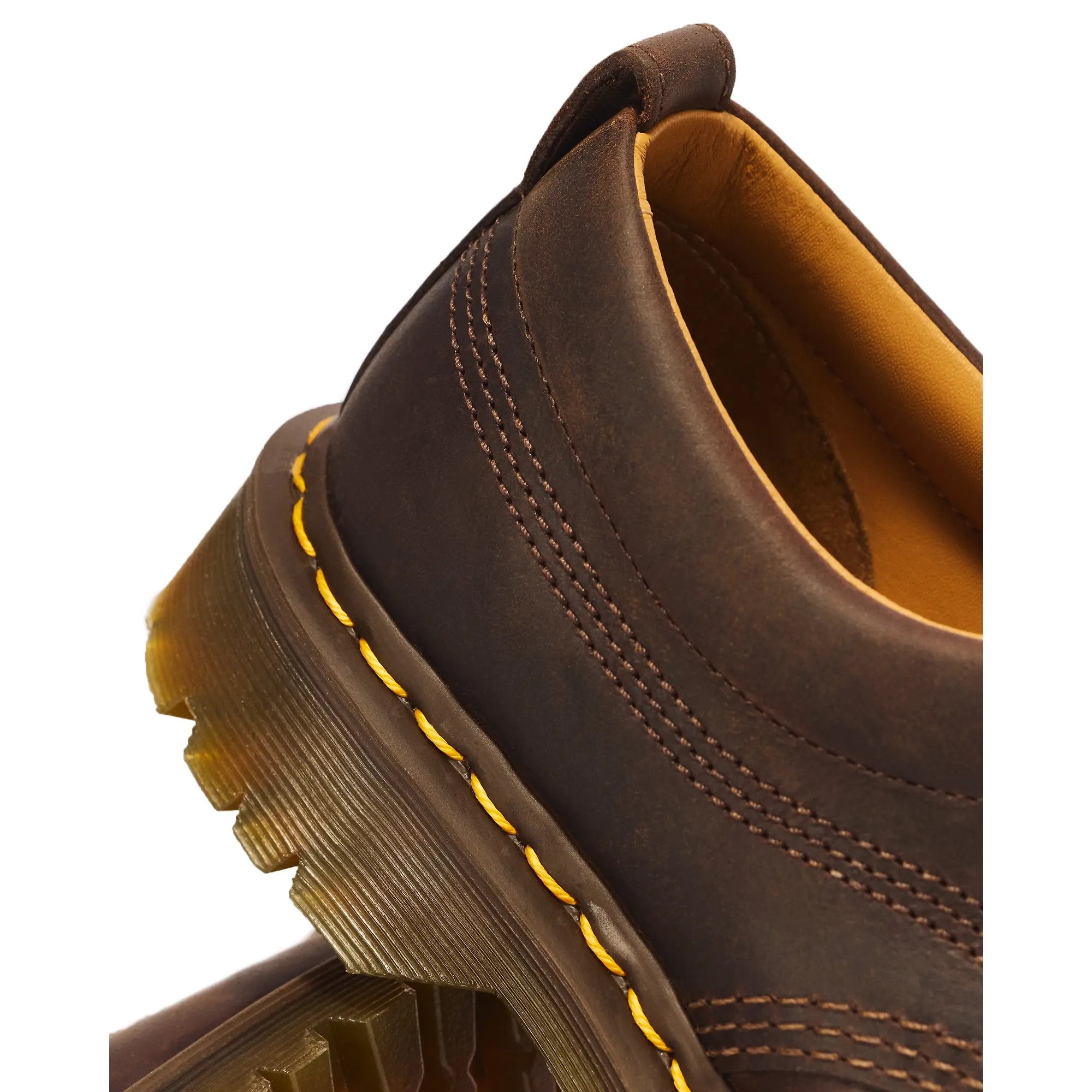 Product image 7 of 7 of Dr Martens Unisex Lowell 4 Eye Crazy Horse Shoes - Dark Brown