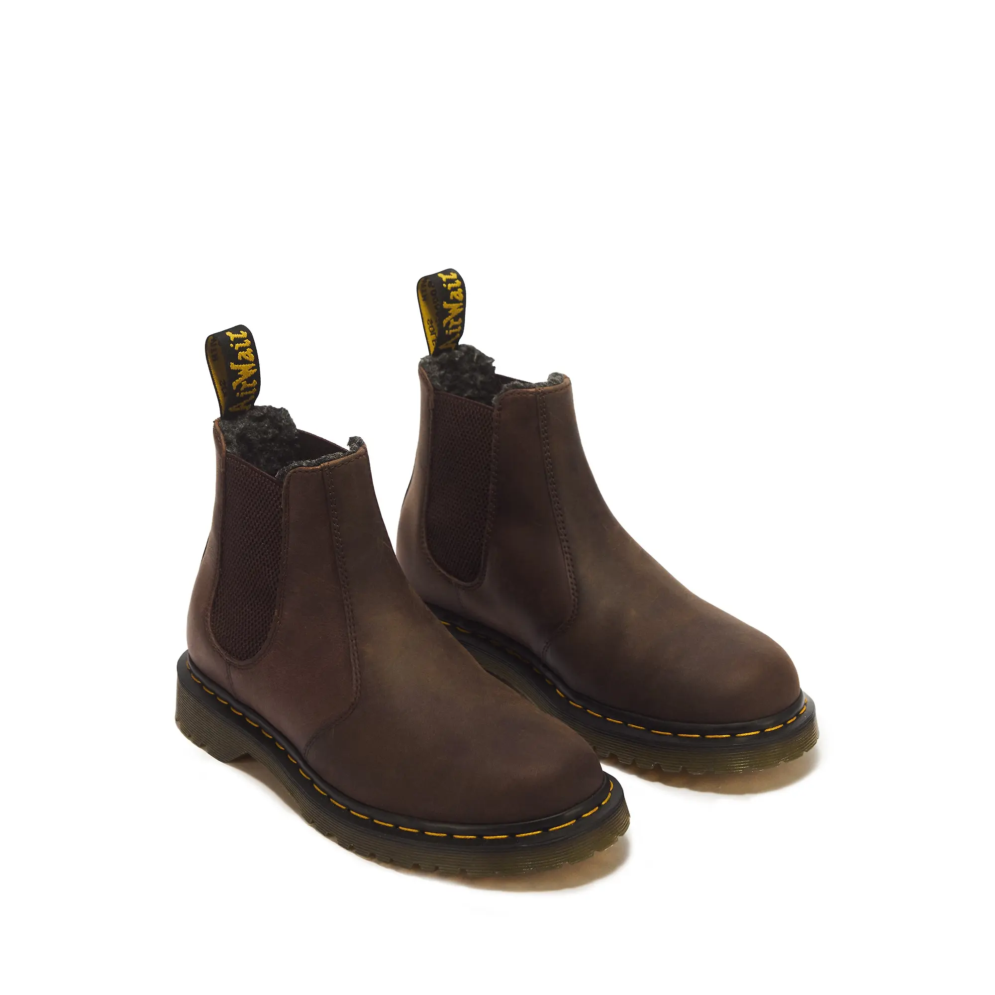 Product image 5 of 8 of Dr. Martens 2976 WL Crazy Horse Leather Chelsea Boots - Dark Brown