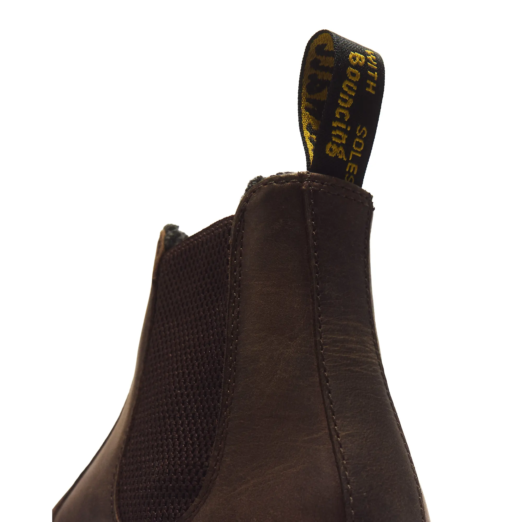 Product image 8 of 8 of Dr. Martens 2976 WL Crazy Horse Leather Chelsea Boots - Dark Brown