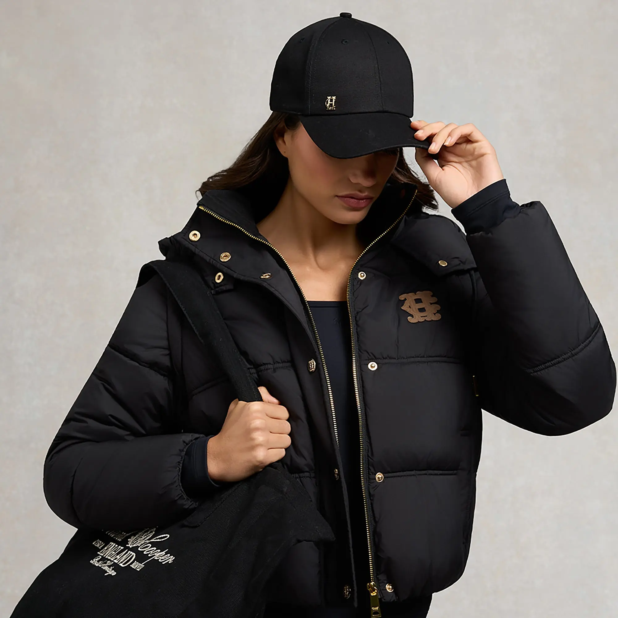 Product image 2 of 8 of Holland Cooper Premium Logo Cap - Black