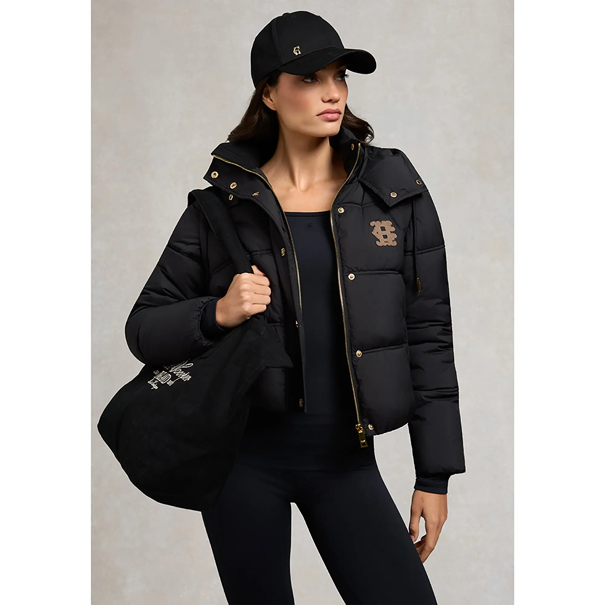 Product image 3 of 8 of Holland Cooper Premium Logo Cap - Black