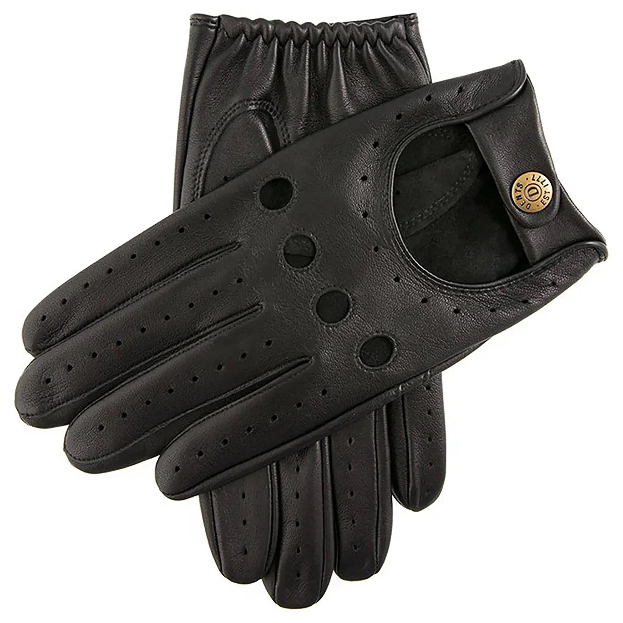 Product image 1 of 11 of Dents Men’s Delta Classic Leather Driving Gloves - Black