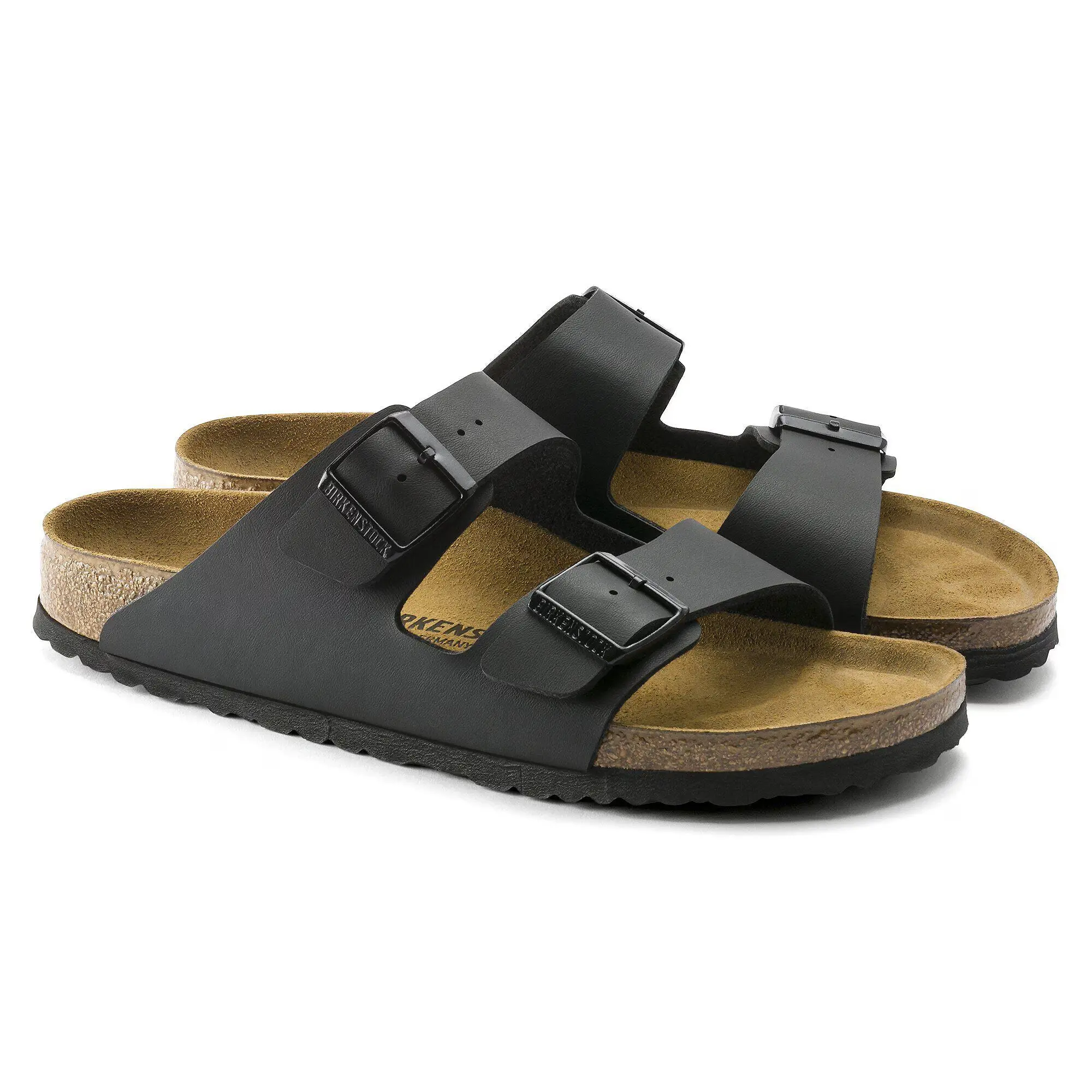 Product image 6 of 11 of Birkenstock Unisex Arizona Birko-Flor Regular Sandals - Black