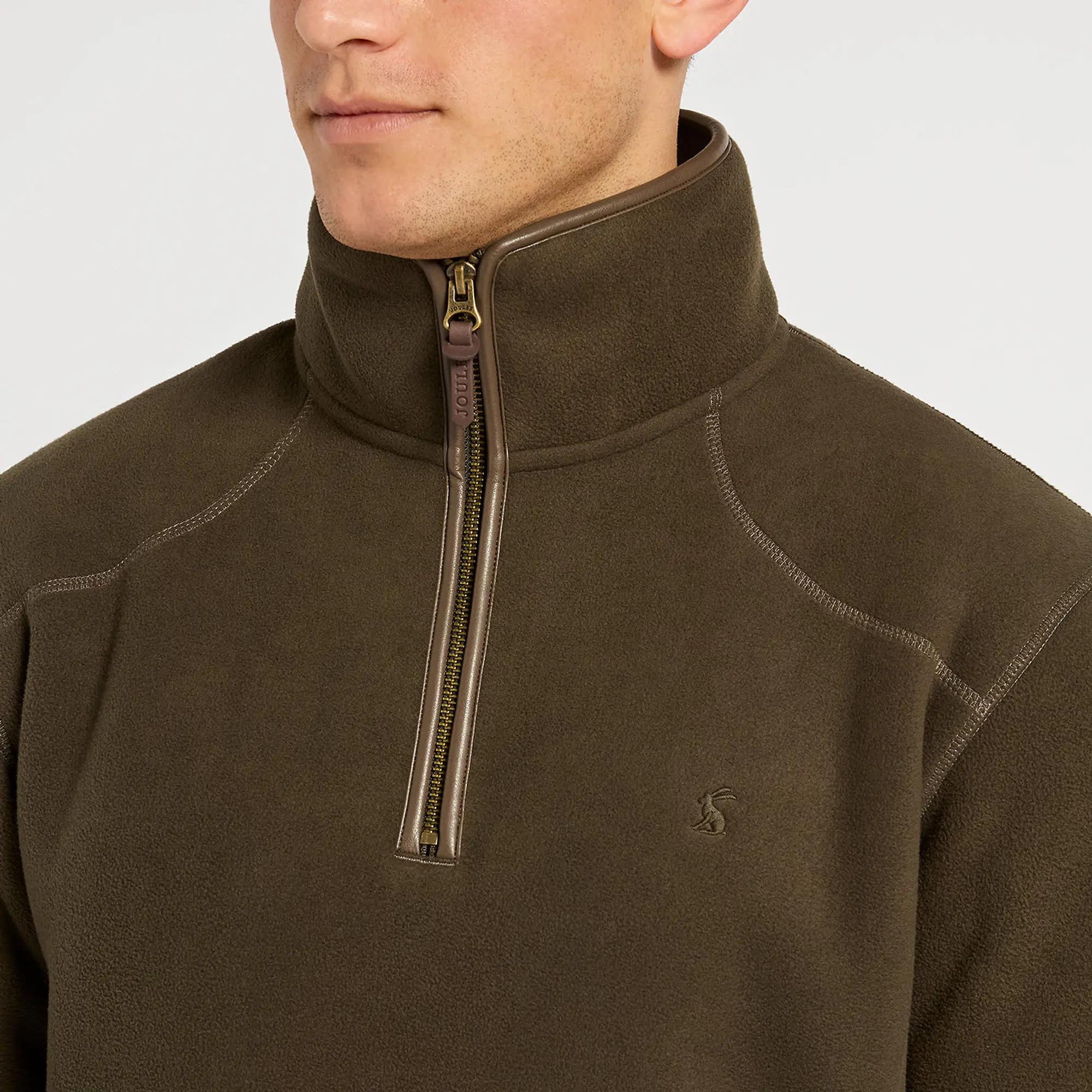 Product image 3 of 6 of Joules Men's Heritage Quarter Zip Fleece - Dark Green