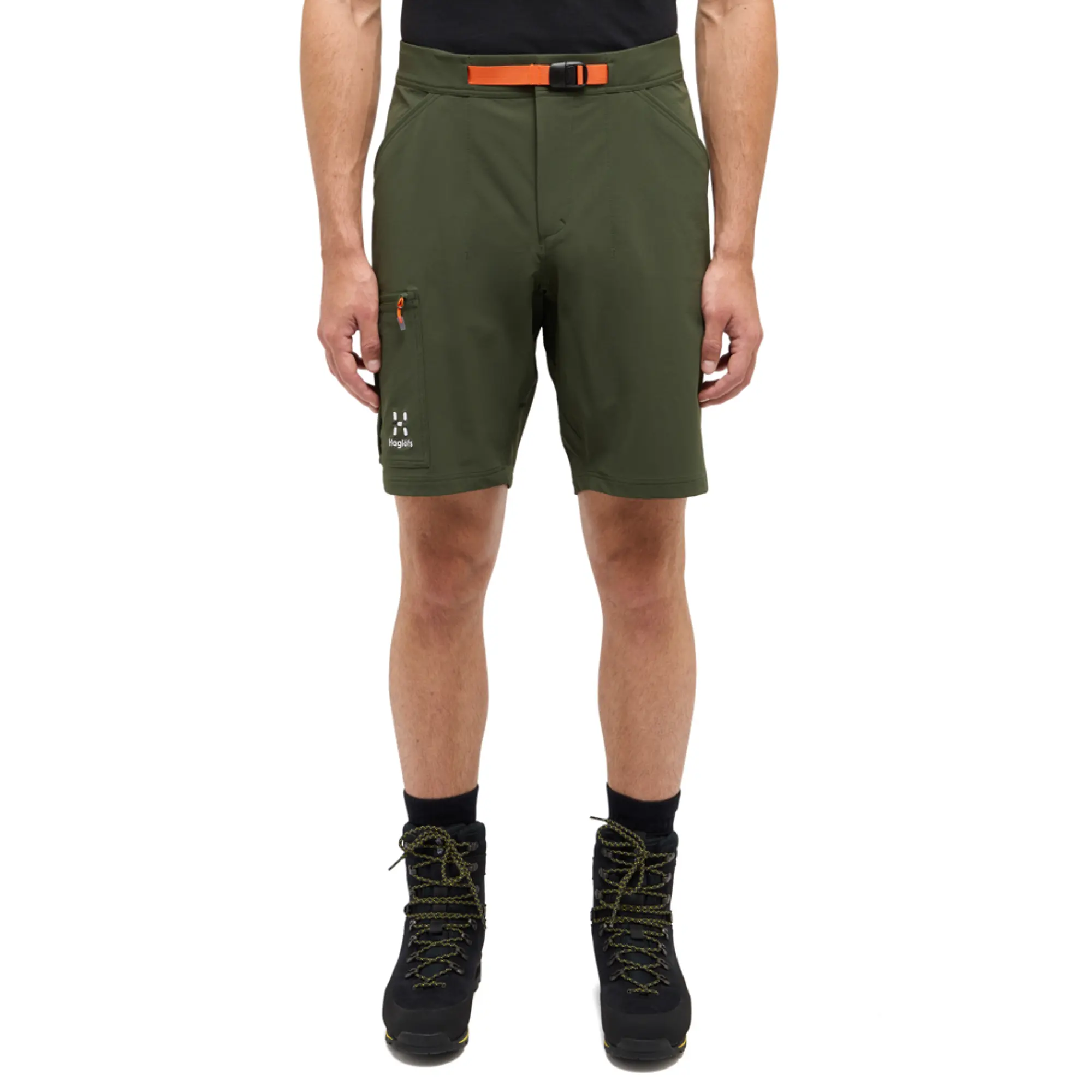Product image 2 of 8 of Haglöfs Men's Lizard Softshell Shorts - Seaweed Green
