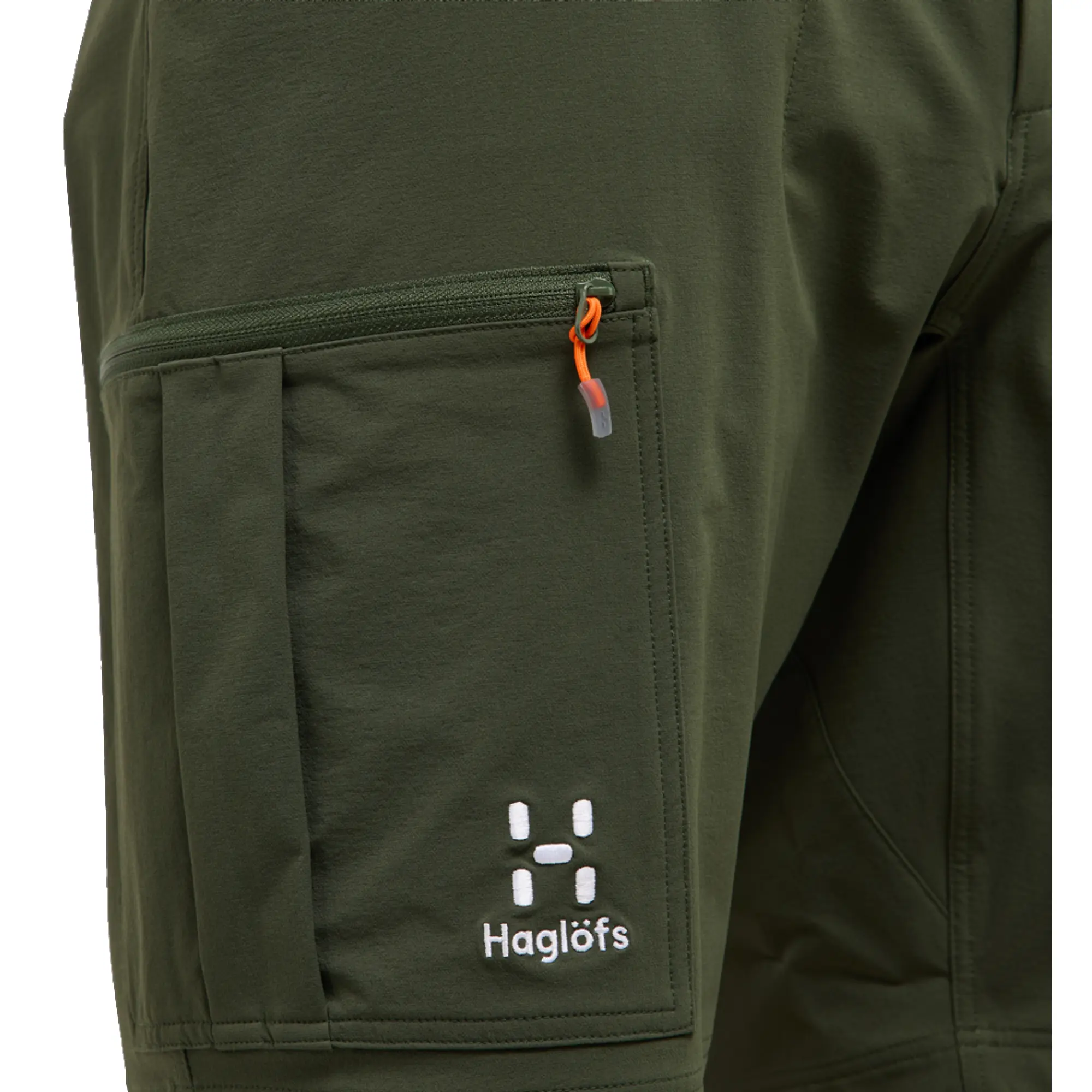 Product image 7 of 8 of Haglöfs Men's Lizard Softshell Shorts - Seaweed Green