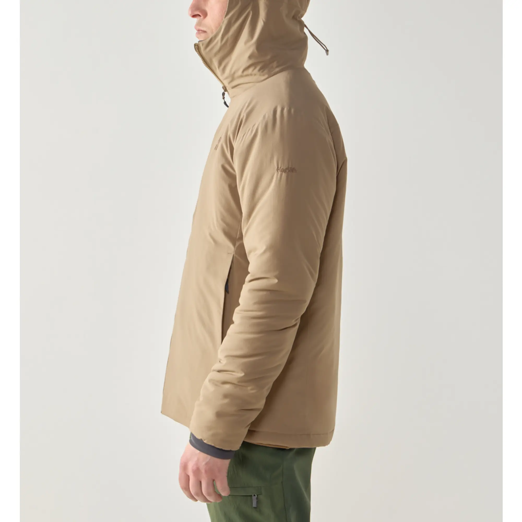 Product image 4 of 9 of Haglöfs Men's Mimic Alert Hood Insulated Jacket - Oak Brown