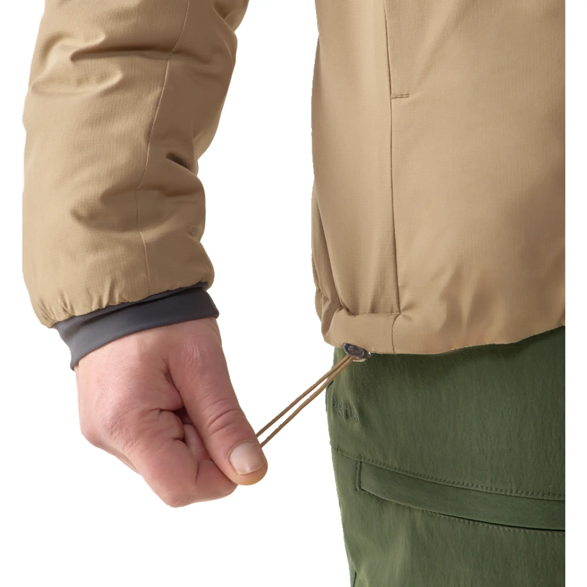 Product image 7 of 9 of Haglöfs Men's Mimic Alert Hood Insulated Jacket - Oak Brown