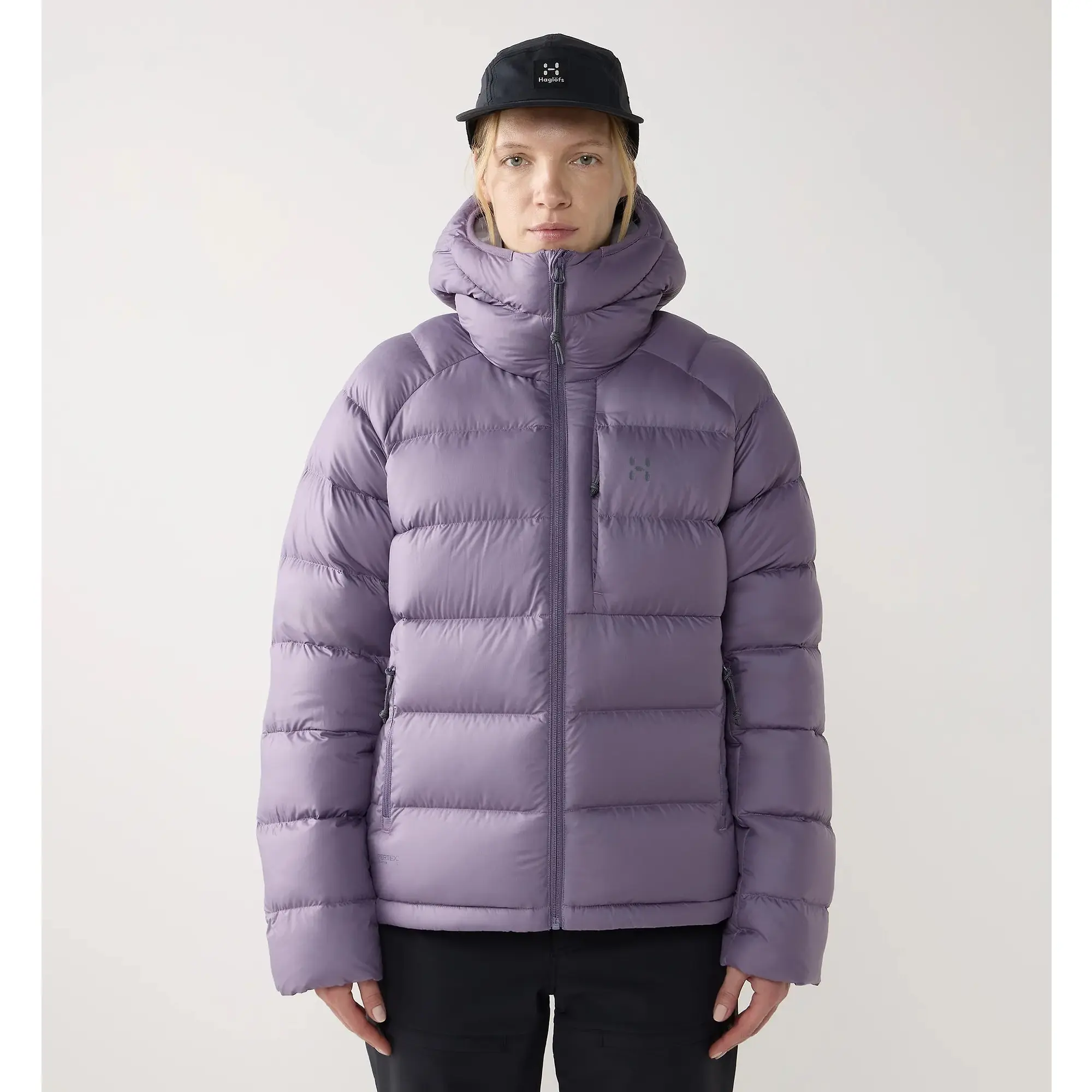 Product image 2 of 12 of Haglöfs Women's Rosson Down Hooded Jacket - Purple Fog