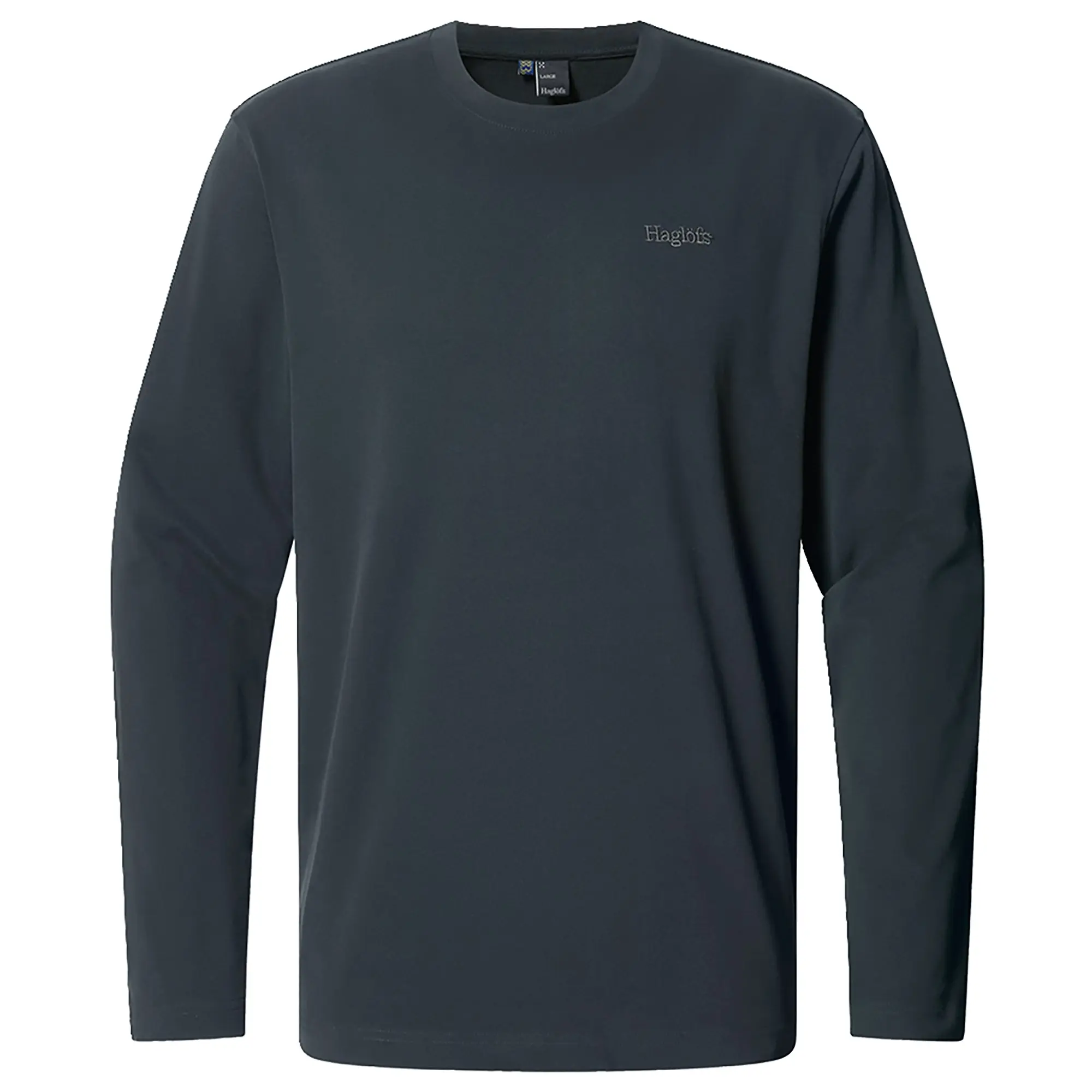 Product image 1 of 6 of Haglöfs Men's LS Tee - True Black