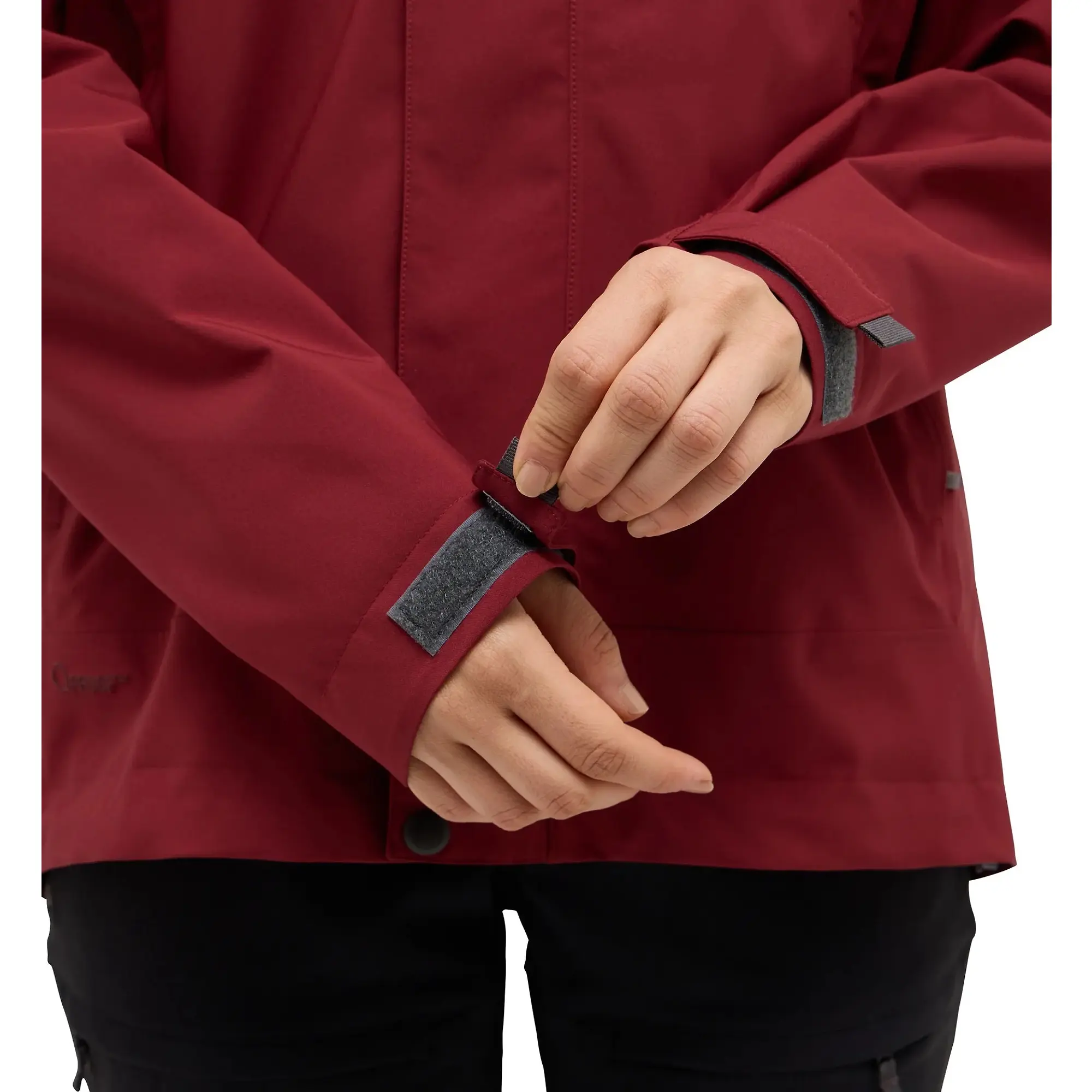 Product image 10 of 12 of Haglöfs Women's Breeze Proof Waterproof Jacket - Carmine Red
